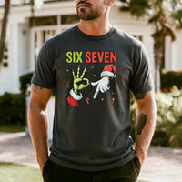 Six Seven Christmas Shirt – Funny Holiday Meme Graphic Tee