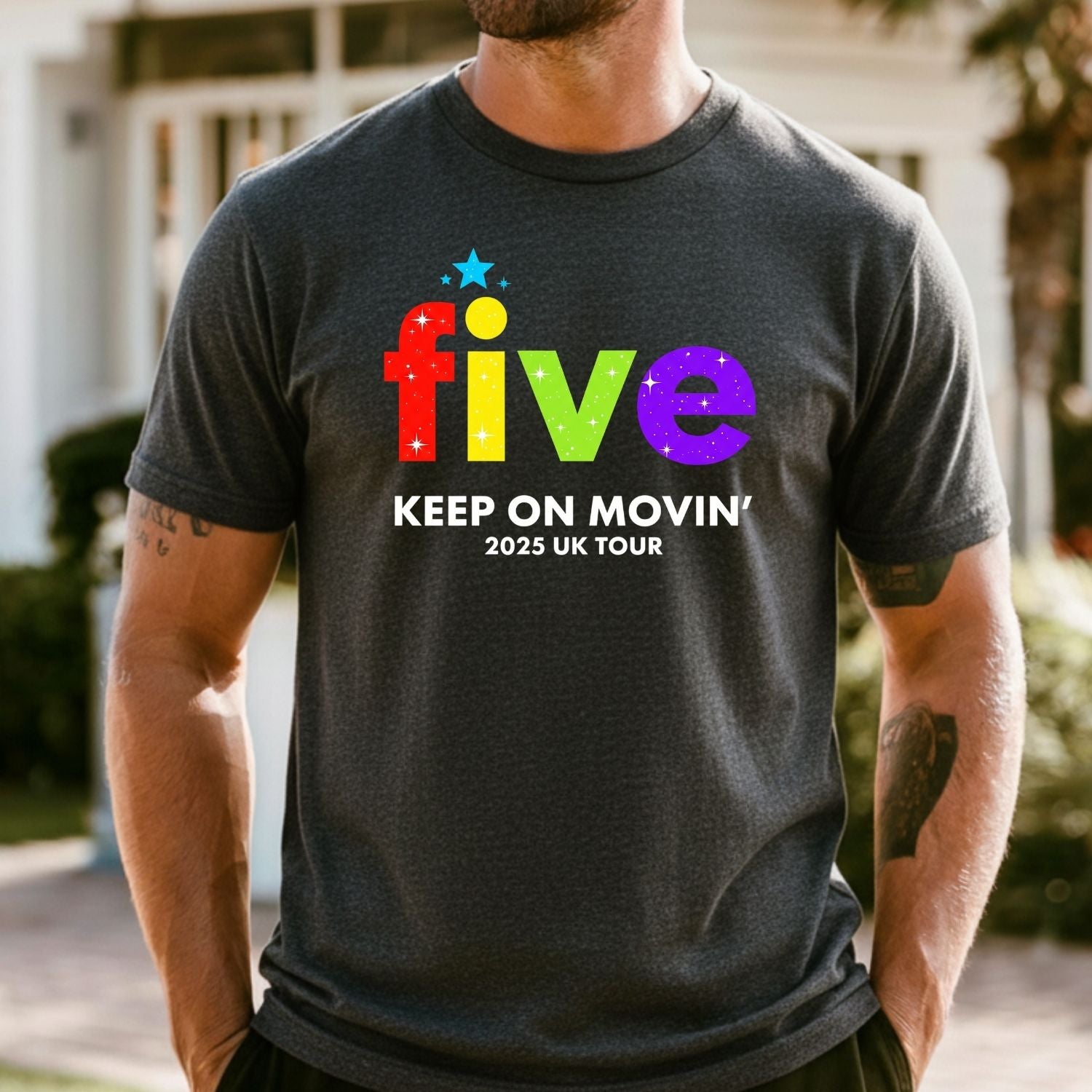 Retro Music Fan T-Shirt - Keep On Movin’ 2025 Inspired Style Tee - Vintage Concert Graphic Shirt