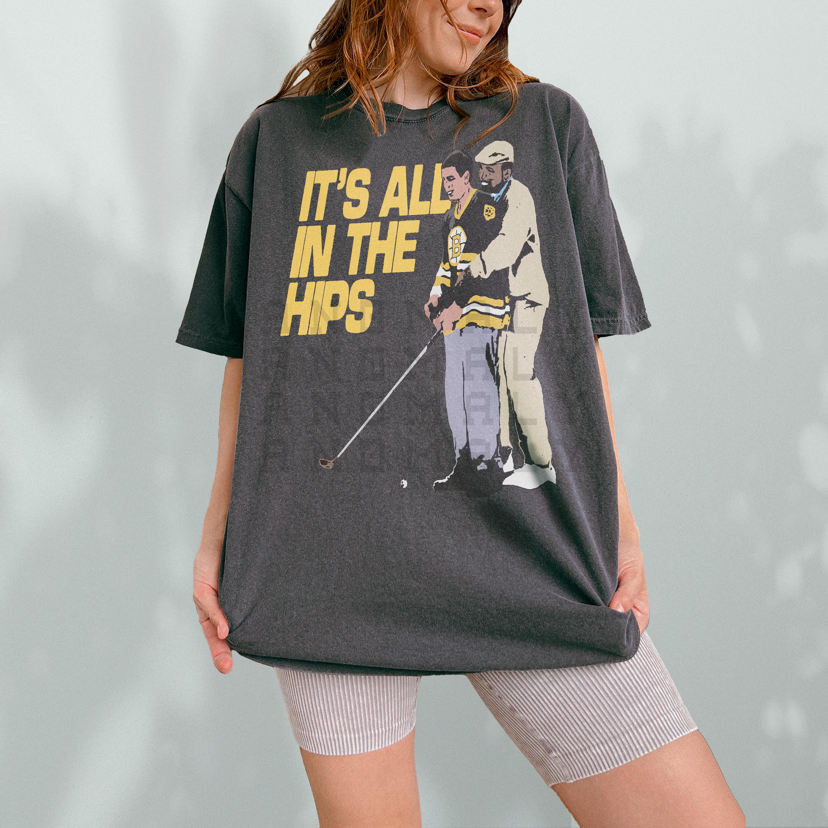 90s Golf Movie T-Shirt – It’s All in the Hips Funny Retro Tee