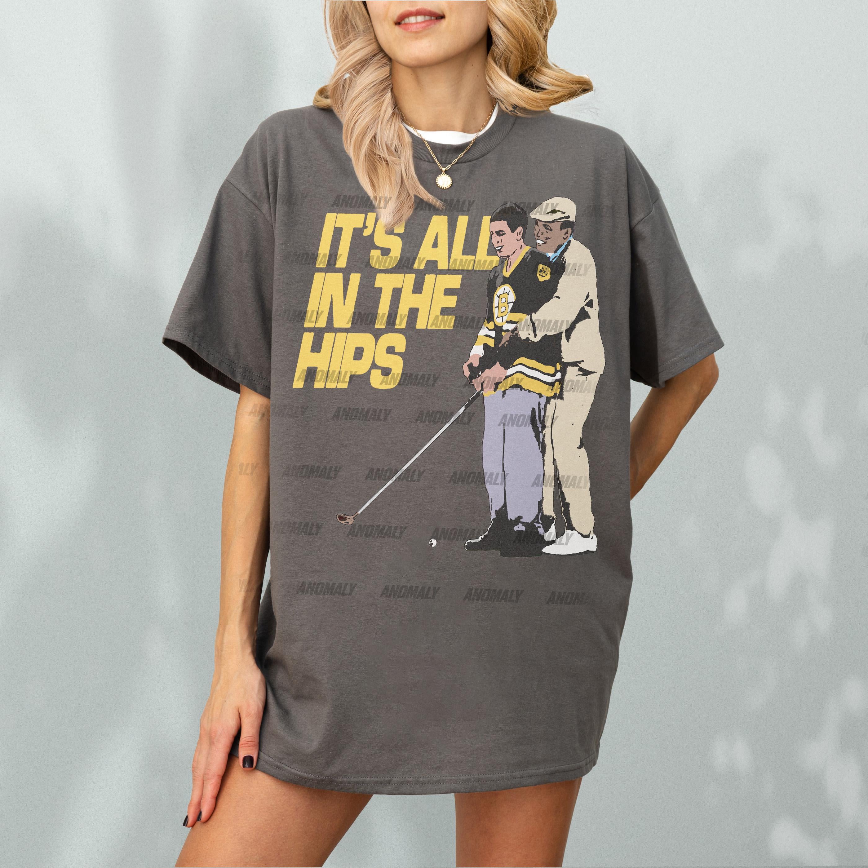 90s Golf Movie T-Shirt – It’s All in the Hips Funny Retro Tee