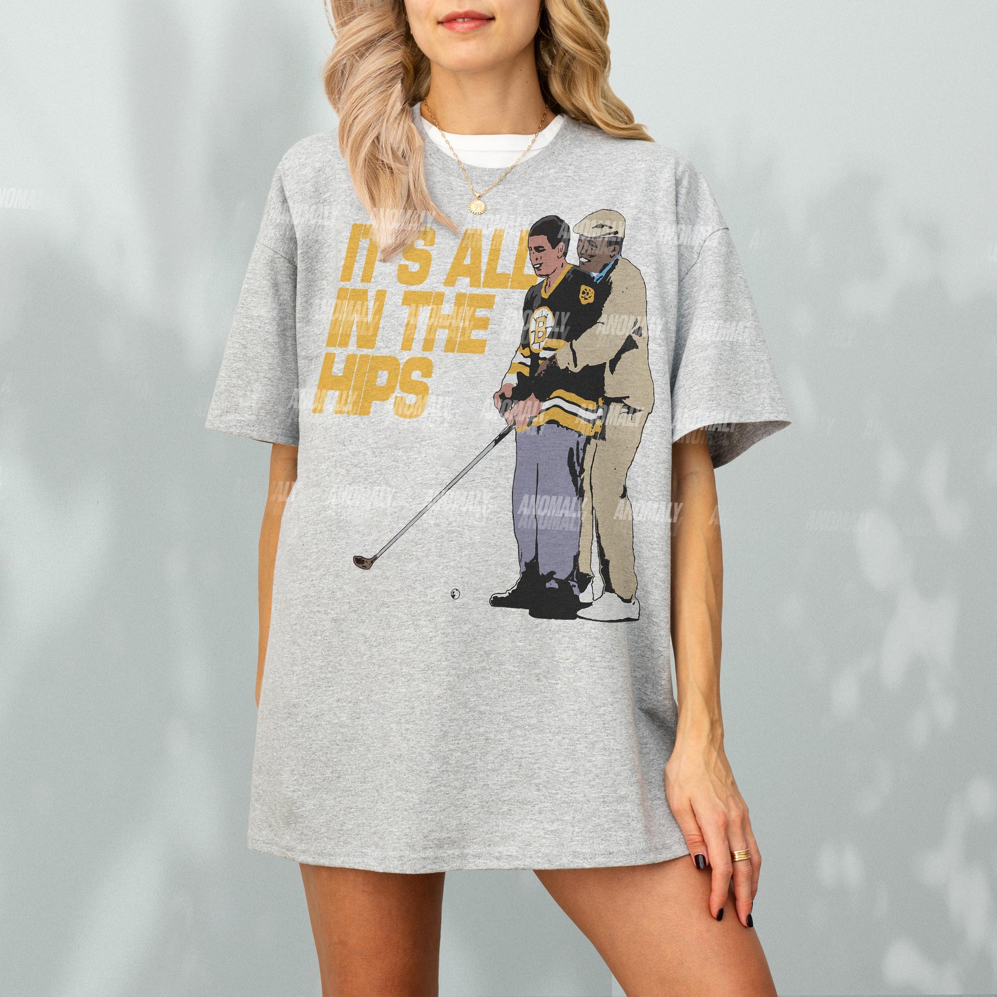 90s Golf Movie T-Shirt – It’s All in the Hips Funny Retro Tee