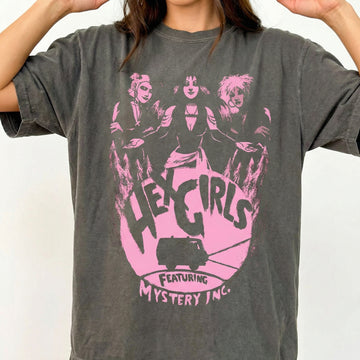 90s Goth The Hex Girls Rock Band Graphic T-Shirt – Retro Witchy Halloween Tee
