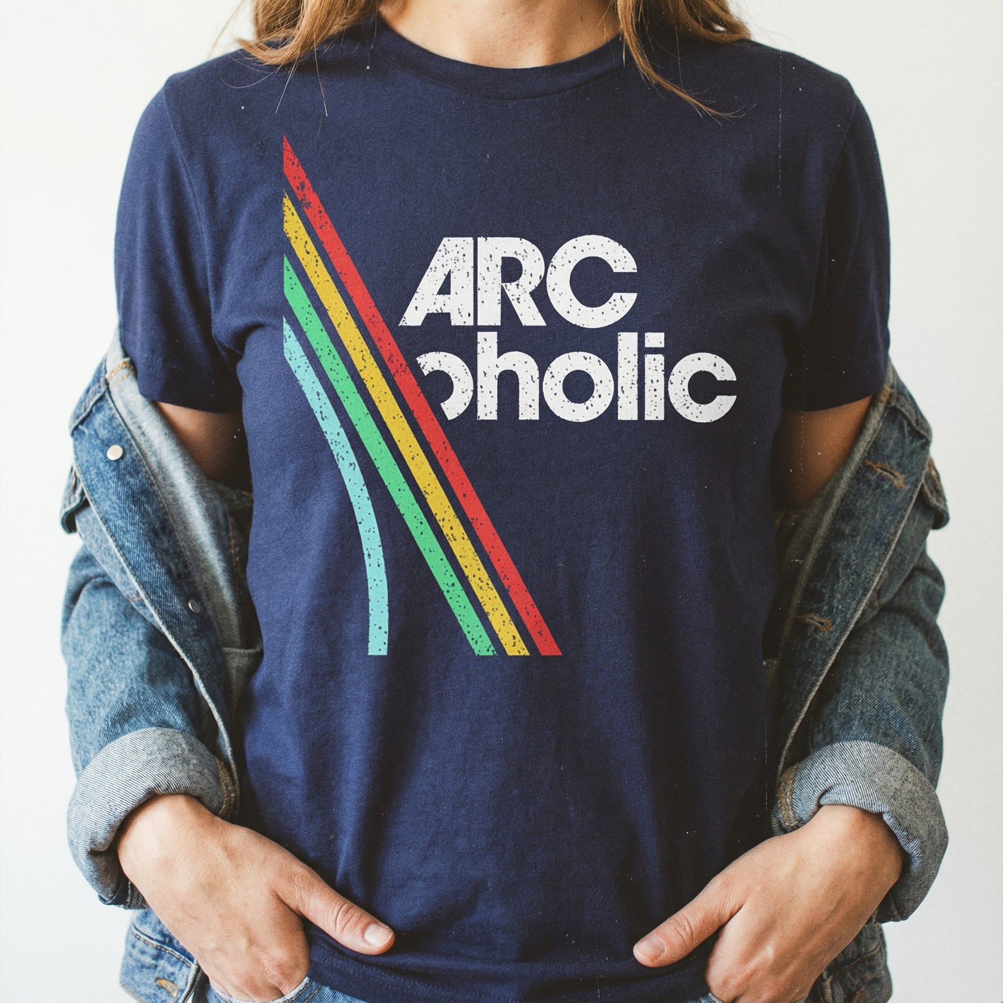 ARC Holic Inspired T-Shirt – Vintage Gamer Graphic Tee, Gift for Game Fans