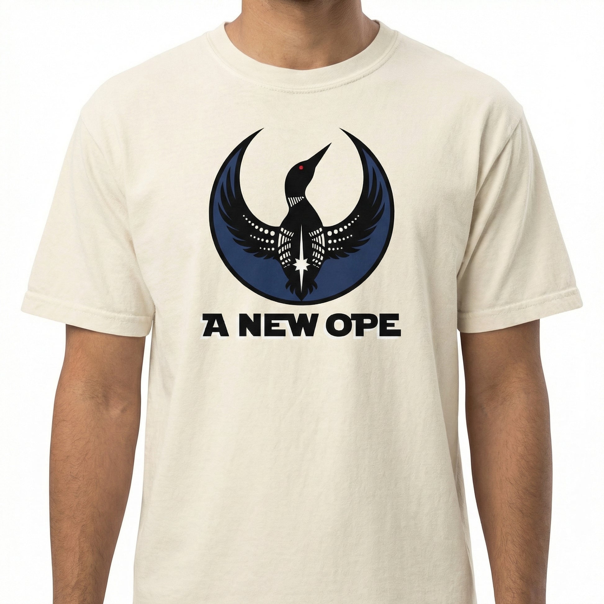 A New Ope Rebel Loon Graphic T-Shirt – Funny Parody Bird Tee