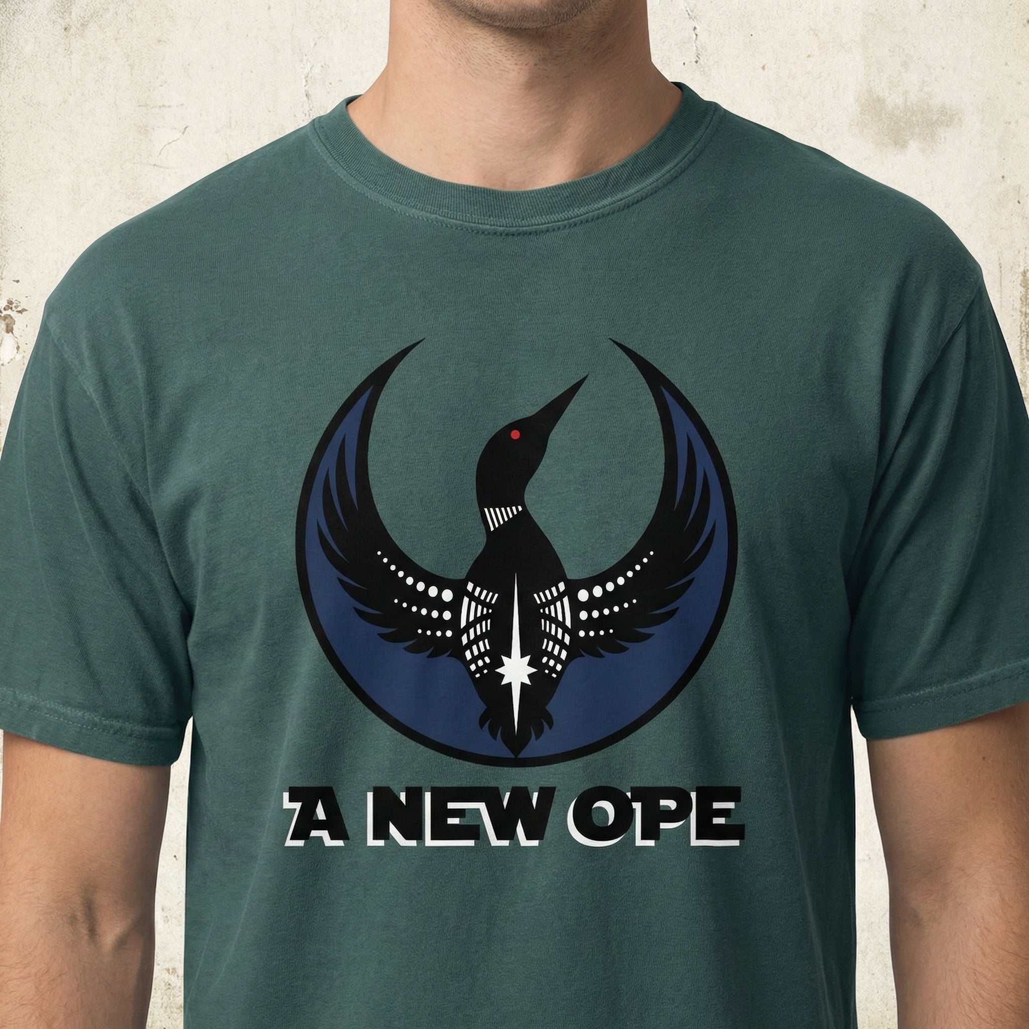A New Ope Rebel Loon Graphic T-Shirt – Funny Parody Bird Tee