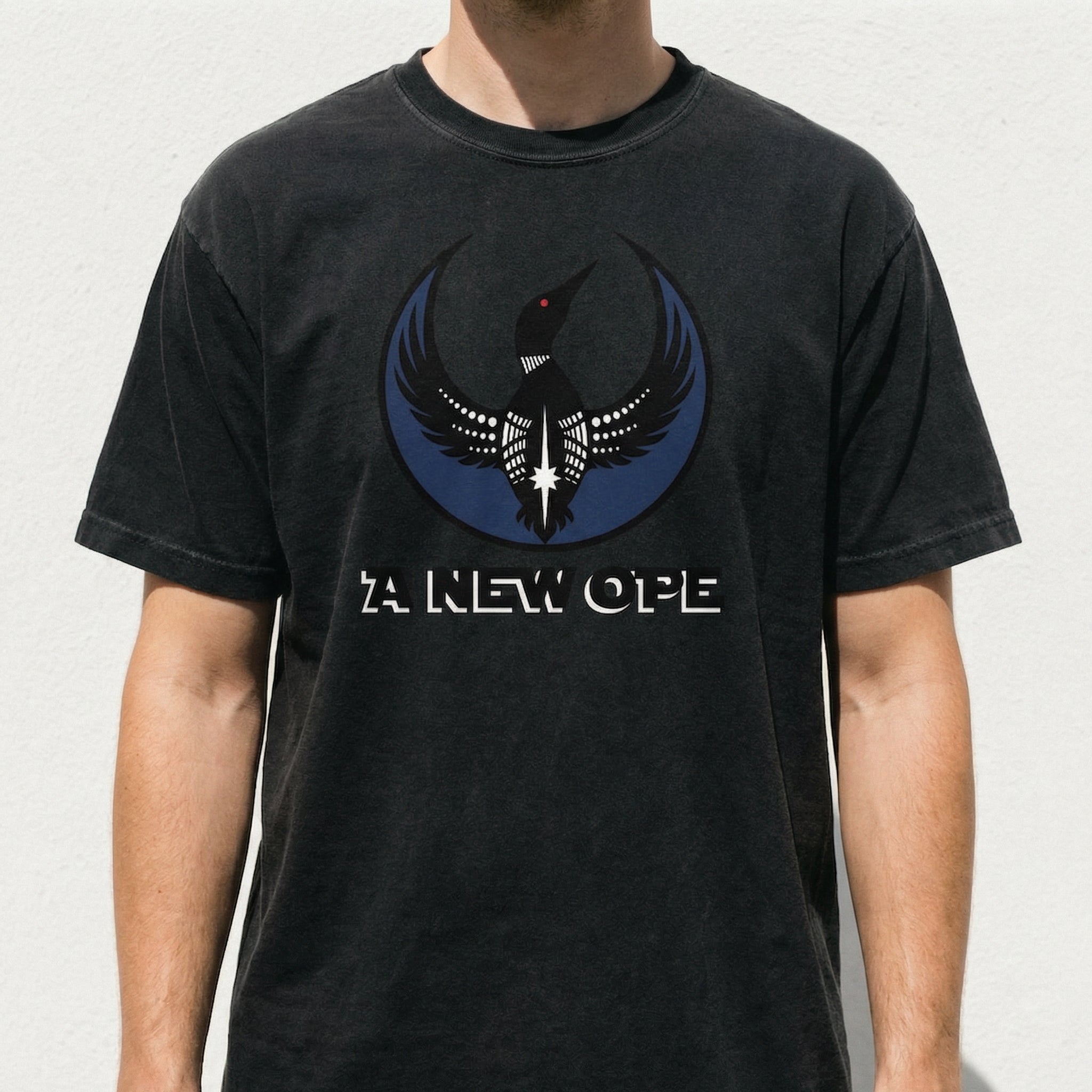 A New Ope Rebel Loon Graphic T-Shirt – Funny Parody Bird Tee