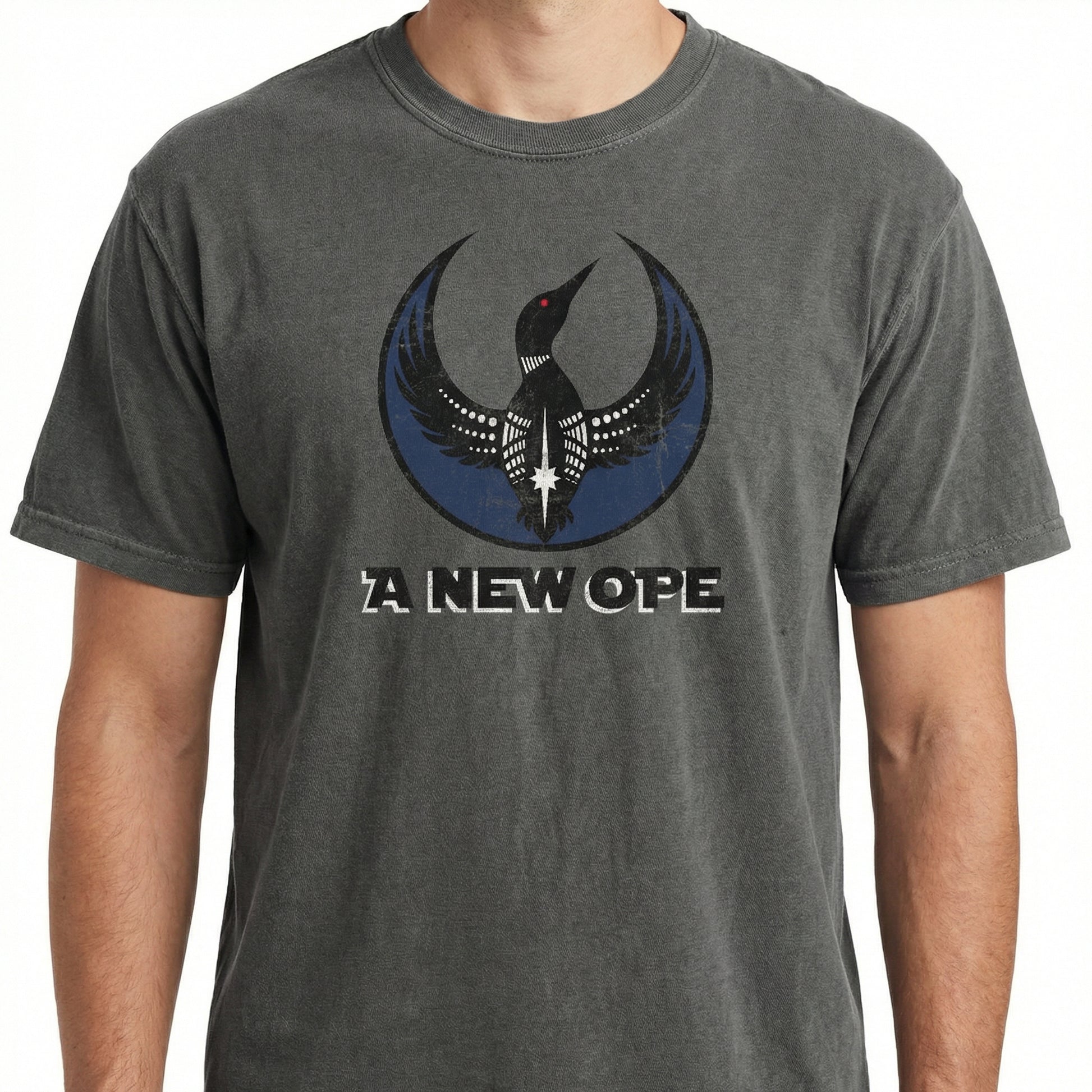 A New Ope Rebel Loon Graphic T-Shirt – Funny Parody Bird Tee