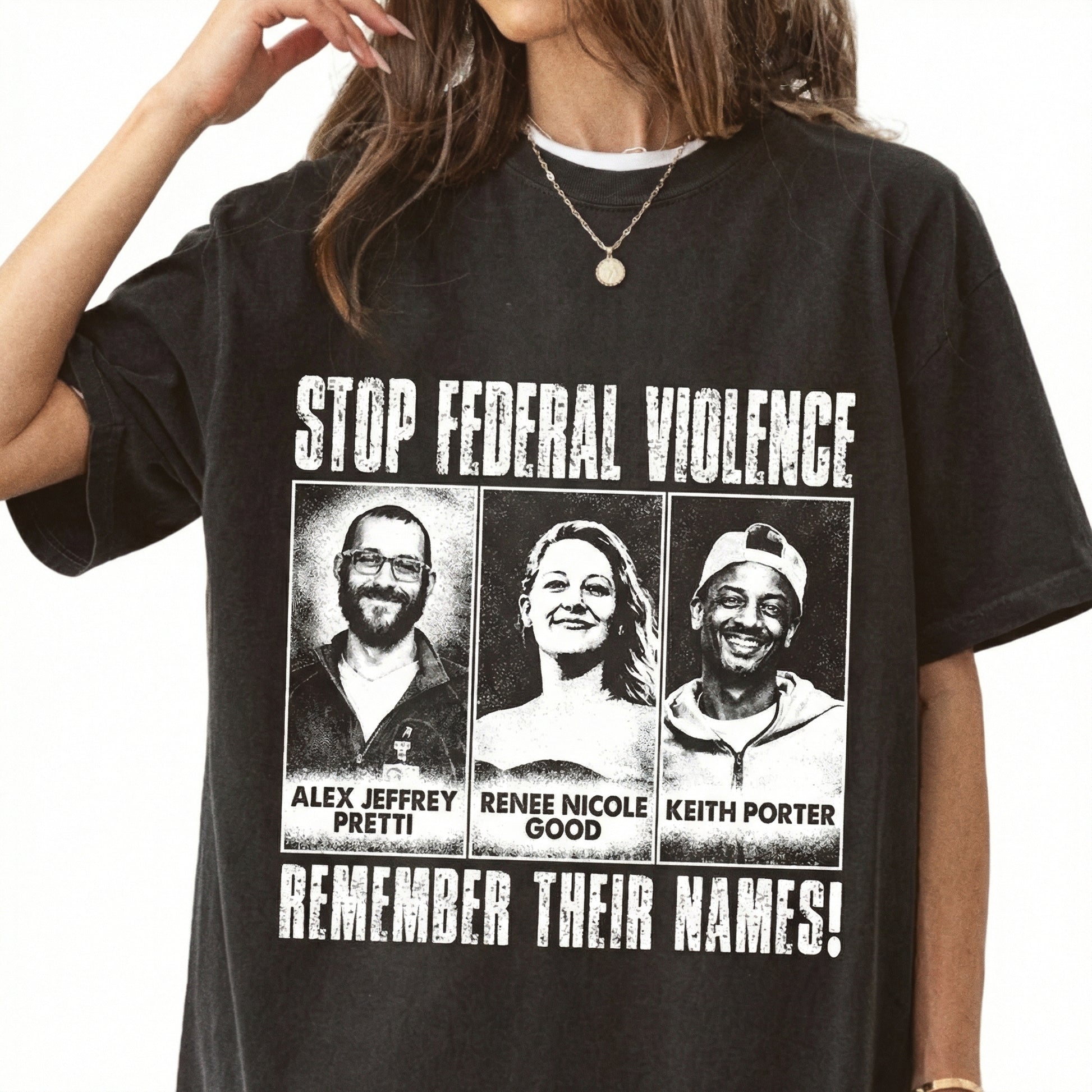 Abolish ICE Human Rights Protest T-Shirt – Immigration Justice Activism Tee