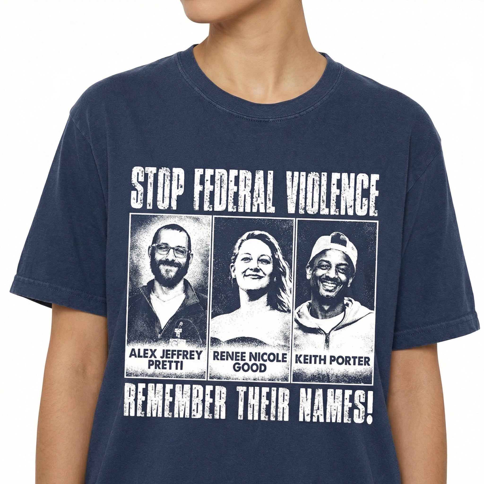 Abolish ICE Human Rights Protest T-Shirt – Immigration Justice Activism Tee