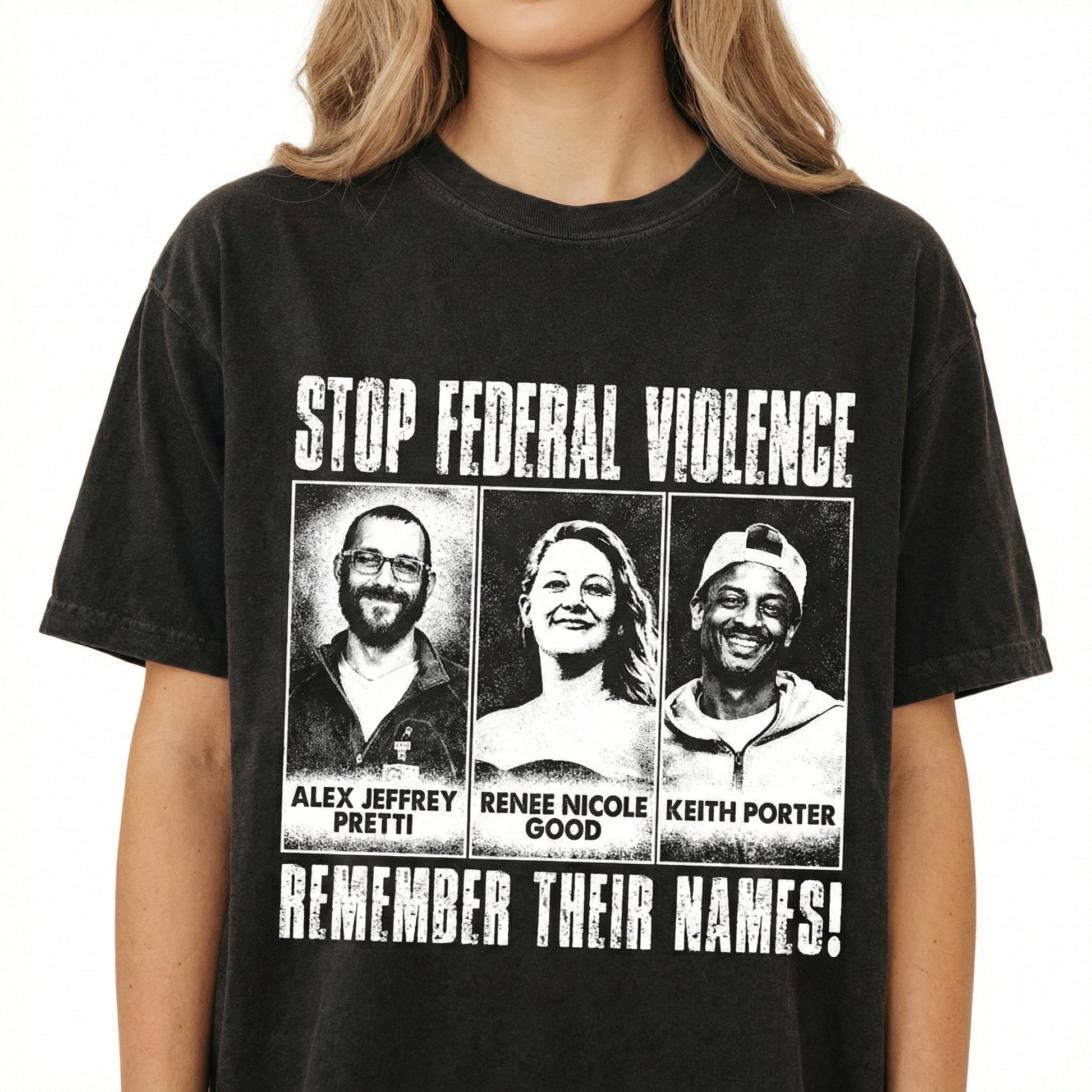 Abolish ICE Human Rights Protest T-Shirt – Immigration Justice Activism Tee