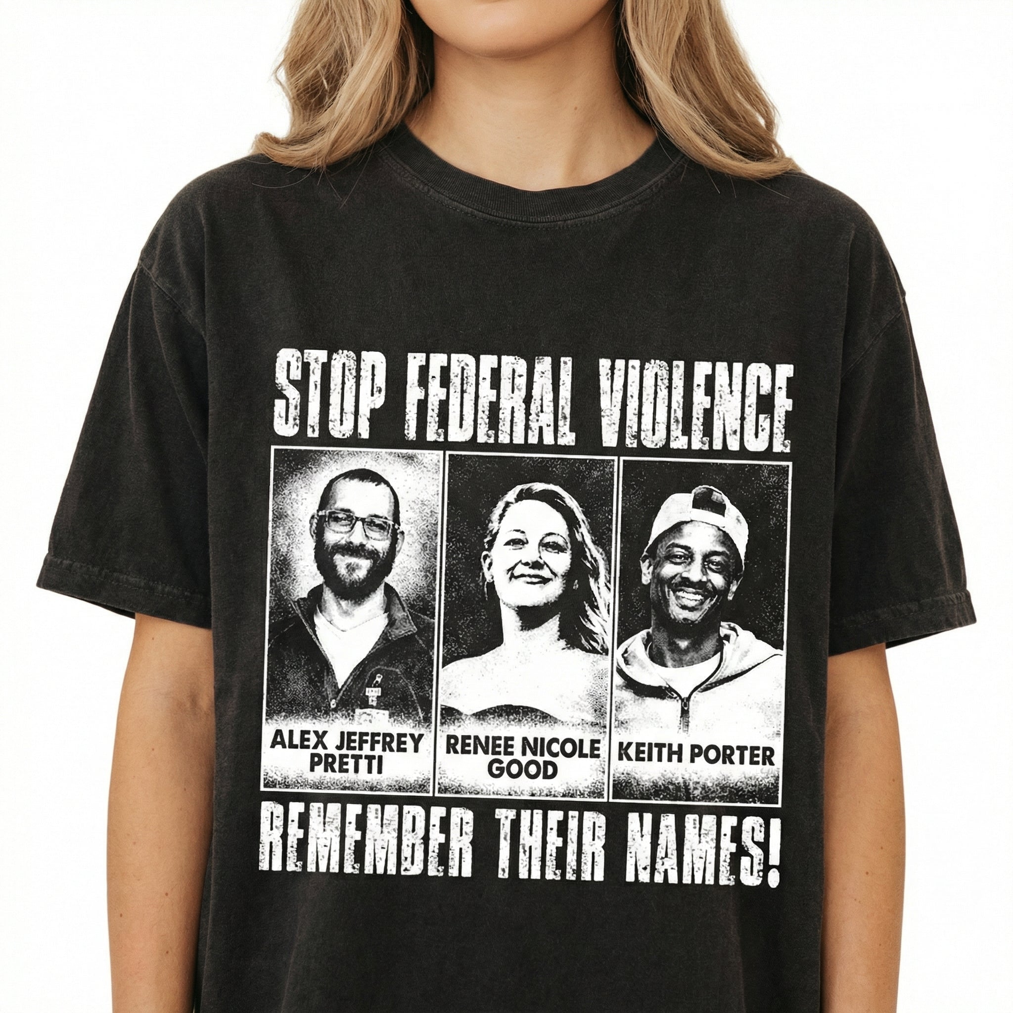 Abolish ICE Human Rights Protest T-Shirt – Immigration Justice Activism Tee