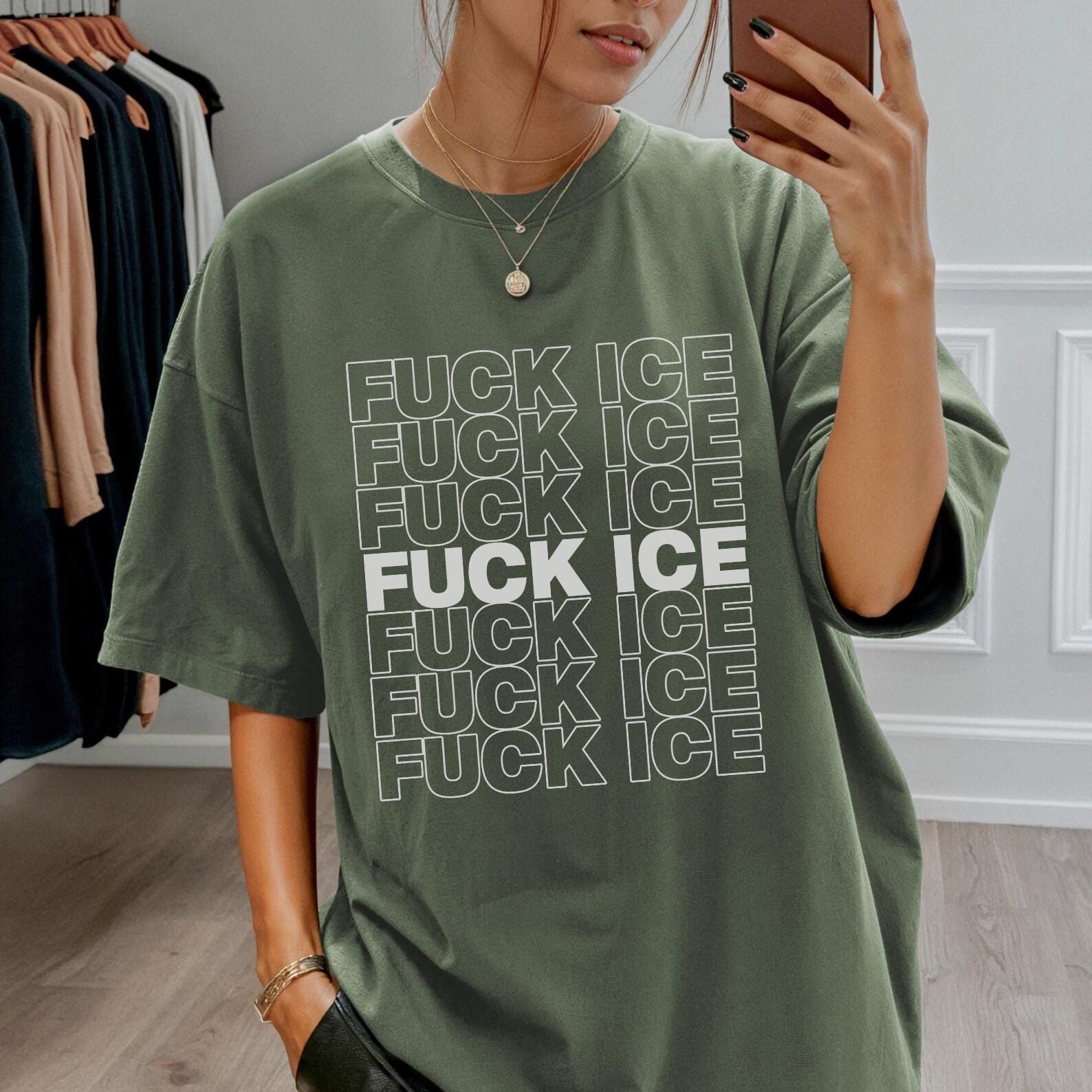 Abolish ICE Protest T-Shirt – Social Justice Resistance Graphic Tee – Unisex Activist Shirt
