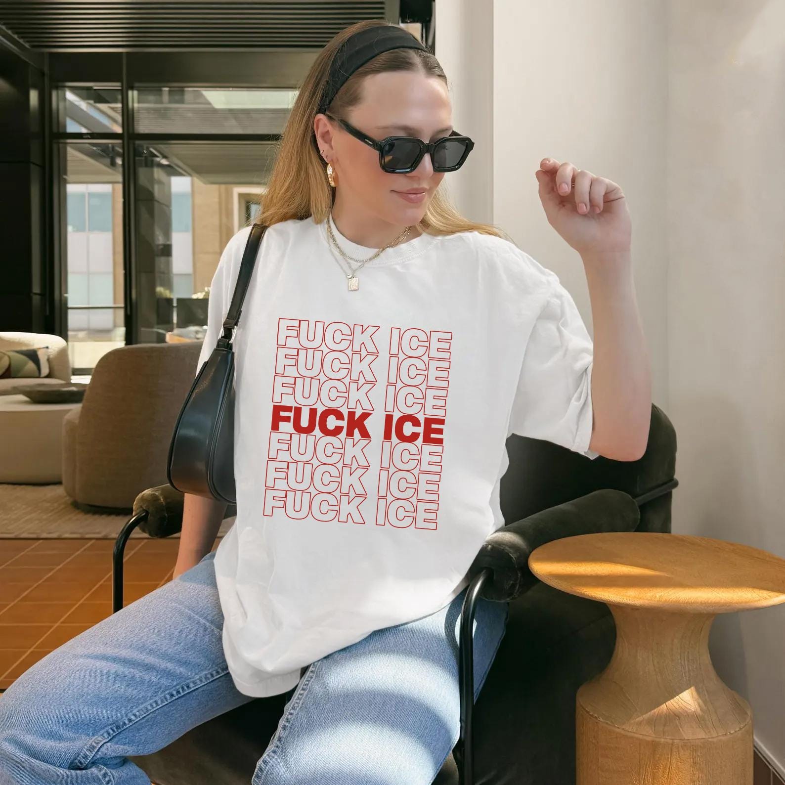 Abolish ICE Protest T-Shirt – Social Justice Resistance Graphic Tee – Unisex Activist Shirt