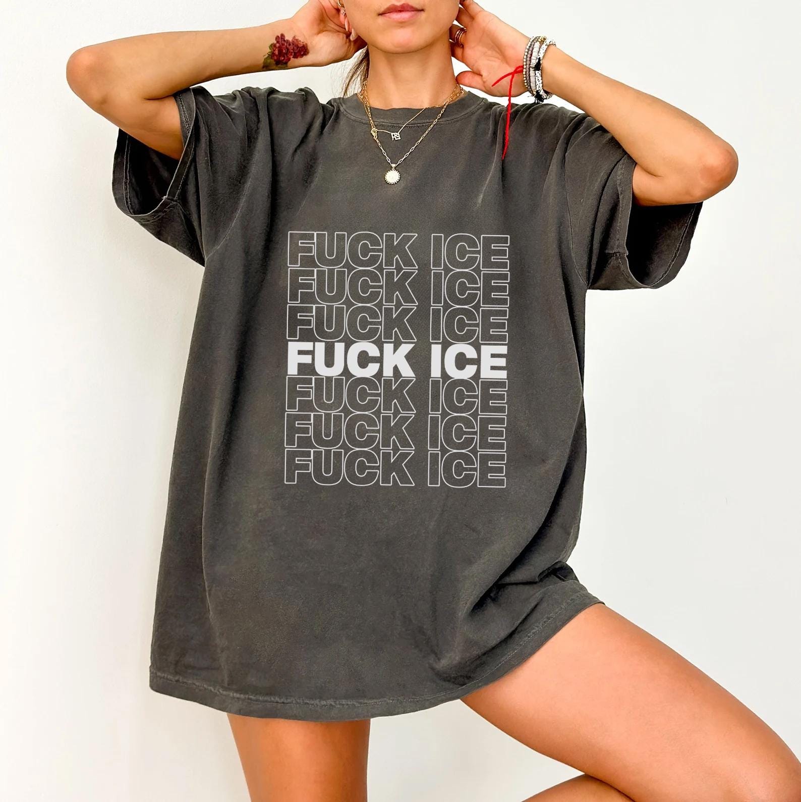 Abolish ICE Protest T-Shirt – Social Justice Resistance Graphic Tee – Unisex Activist Shirt