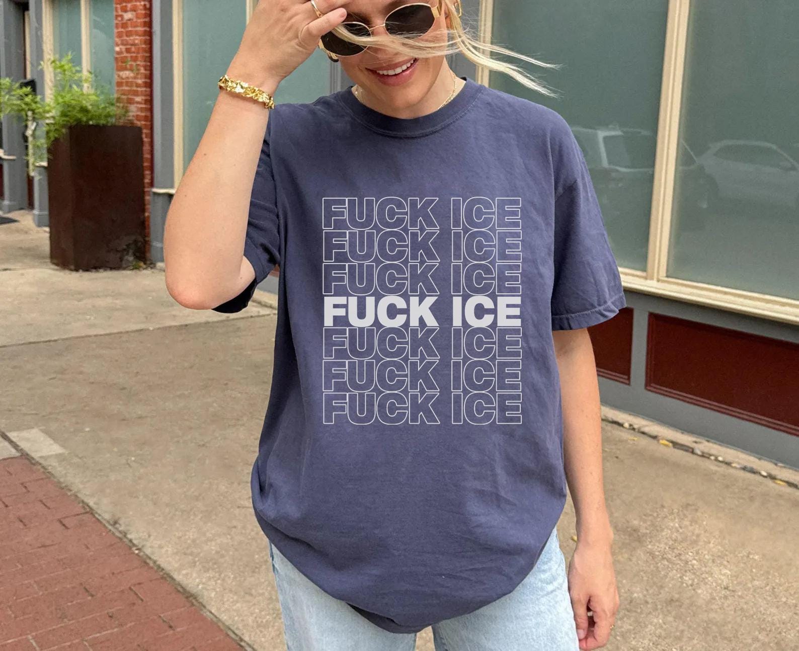 Abolish ICE Protest T-Shirt – Social Justice Resistance Graphic Tee – Unisex Activist Shirt