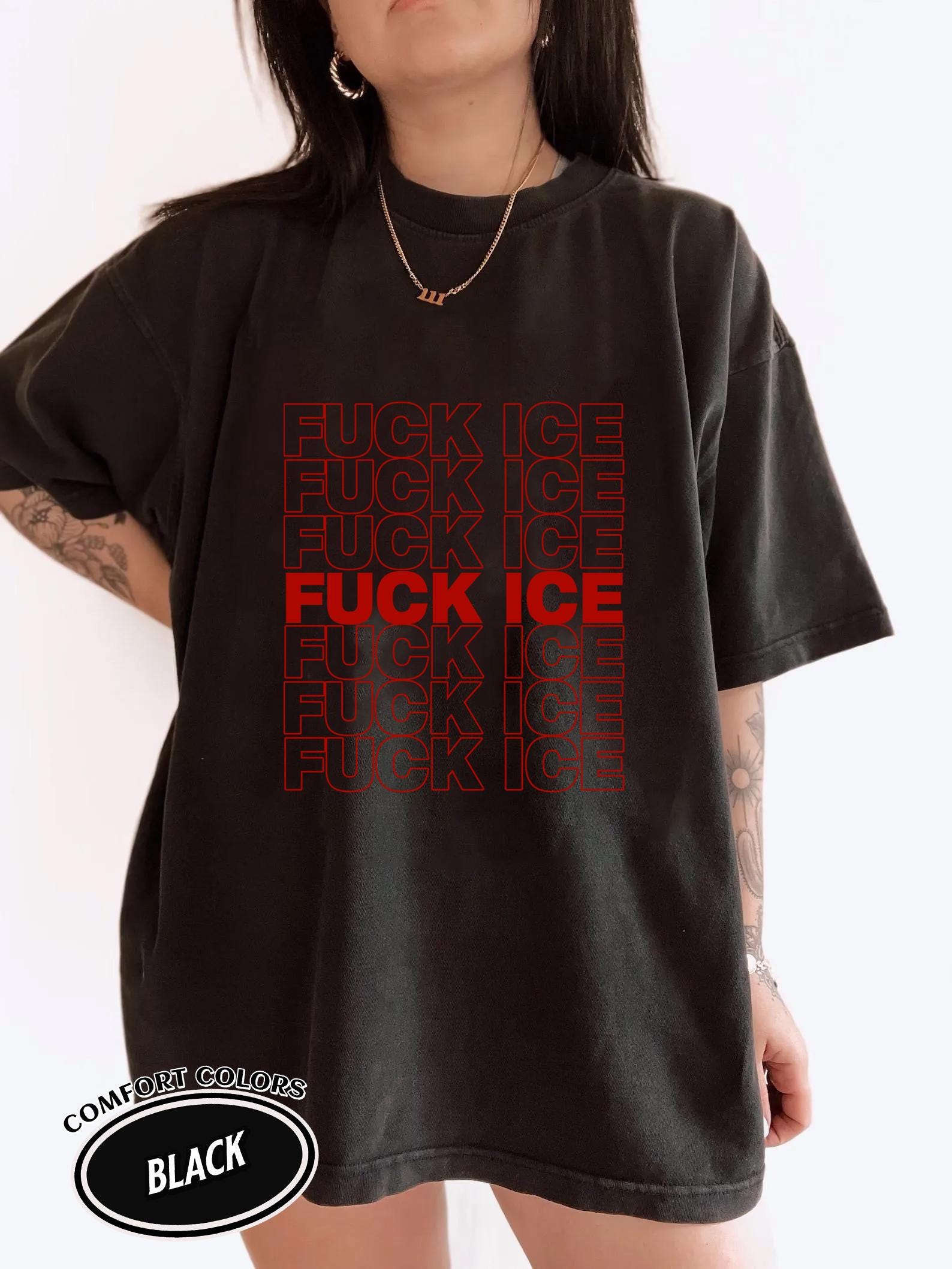 Abolish ICE Protest T-Shirt – Social Justice Resistance Graphic Tee – Unisex Activist Shirt