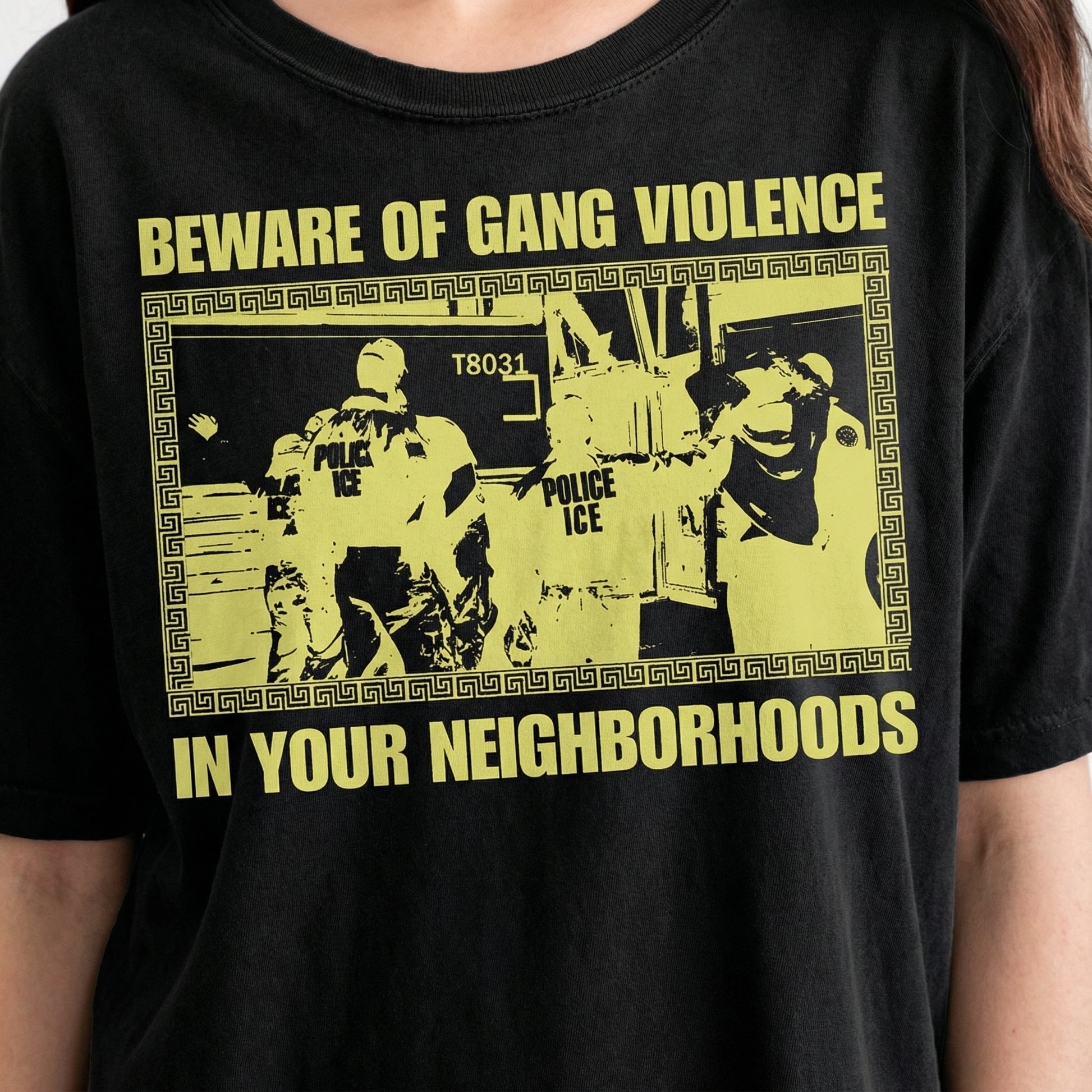 Abolish ICE Social Justice T-Shirt – Anti-Deportation Activism Tee