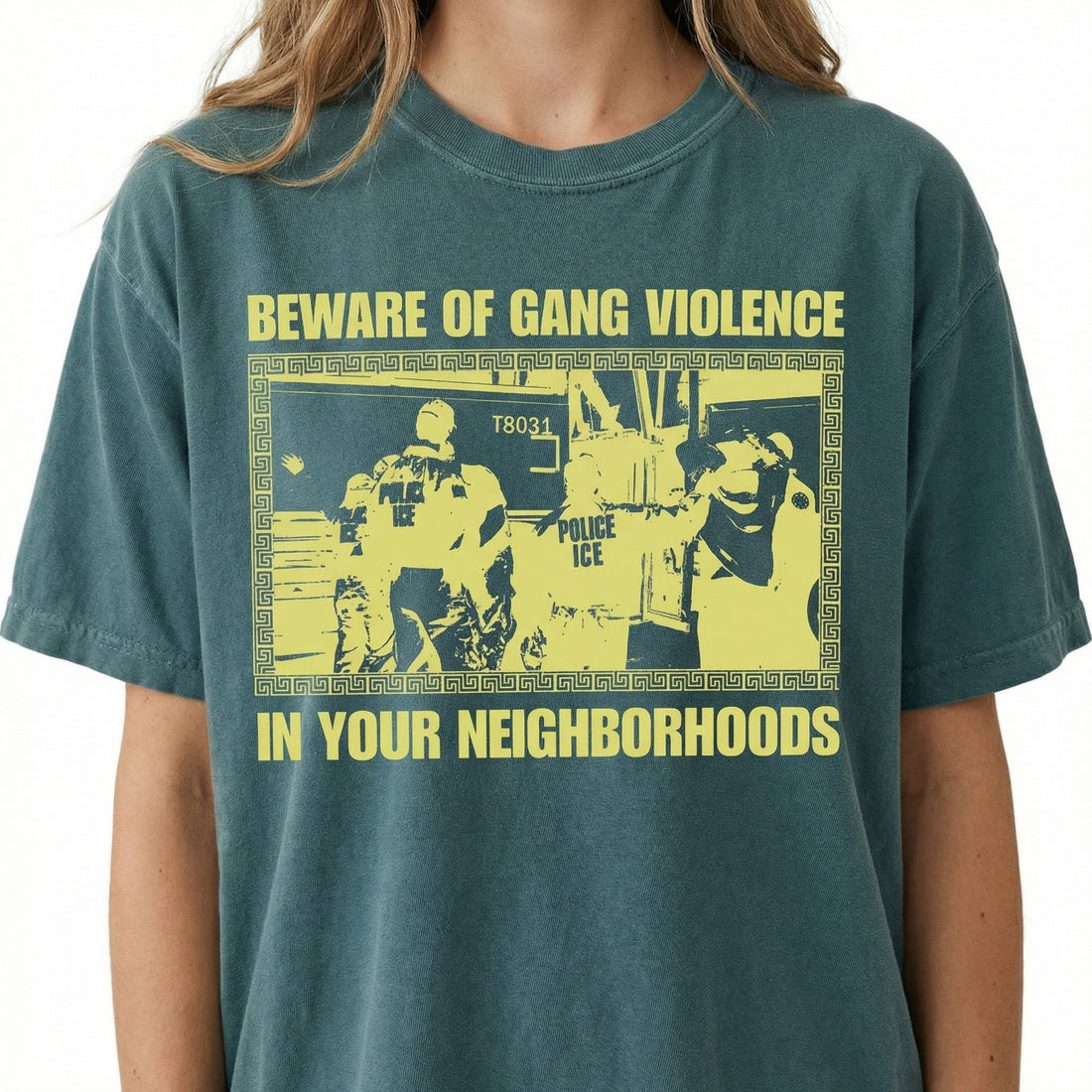 Abolish ICE Social Justice T-Shirt – Anti-Deportation Activism Tee
