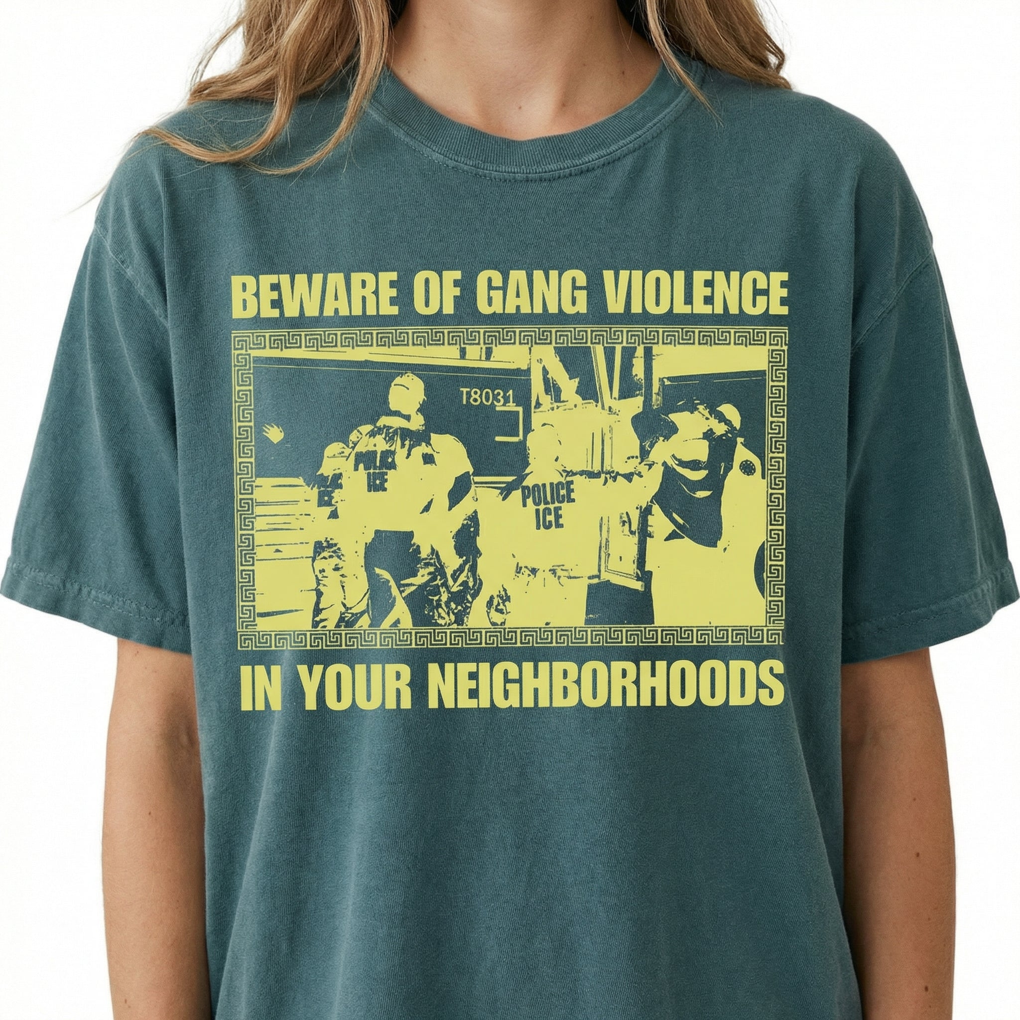 Abolish ICE Social Justice T-Shirt – Anti-Deportation Activism Tee