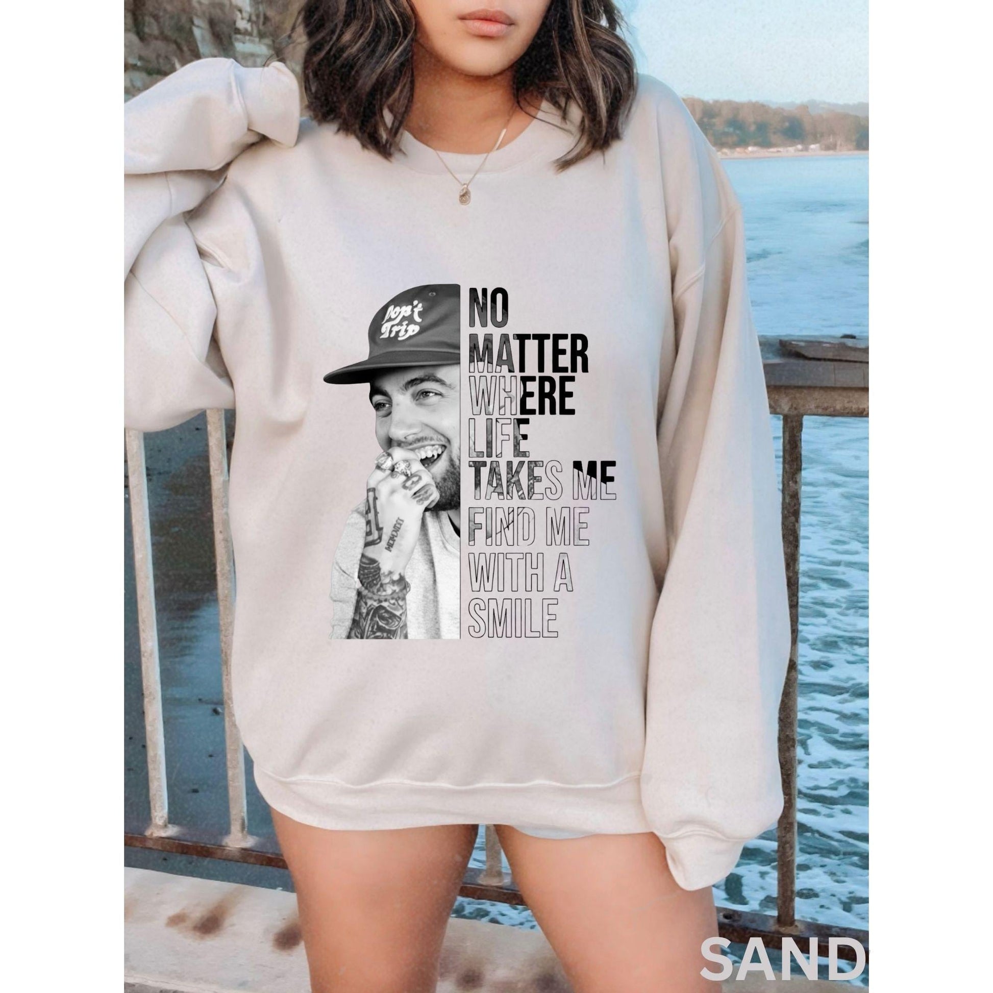 Aesthetic Mac Miller–Inspired T-Shirt – Retro Photo Quote Graphic Tee