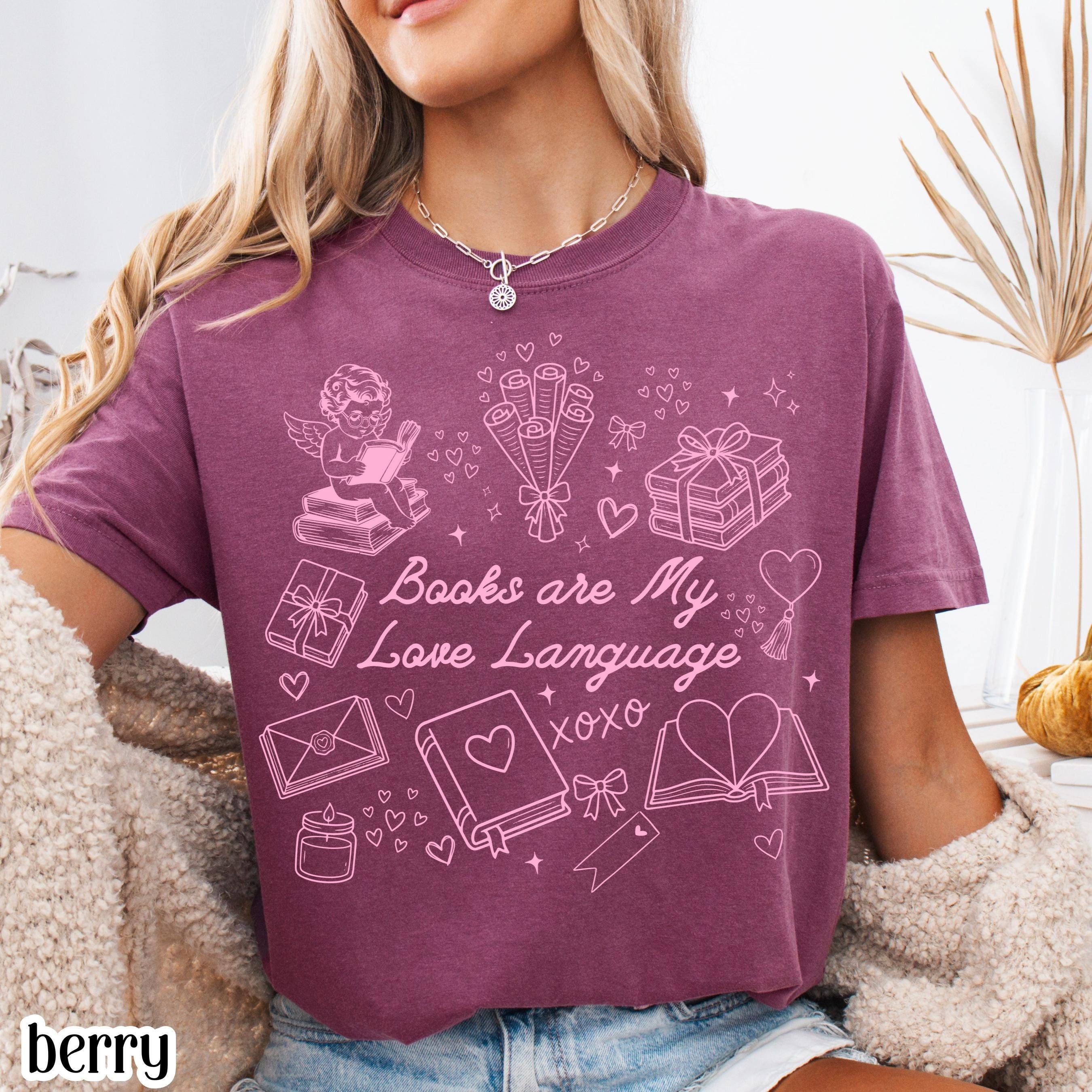 All Booked for Valentine’s Day Book Lover T-Shirt – Reader Cupid Graphic Tee