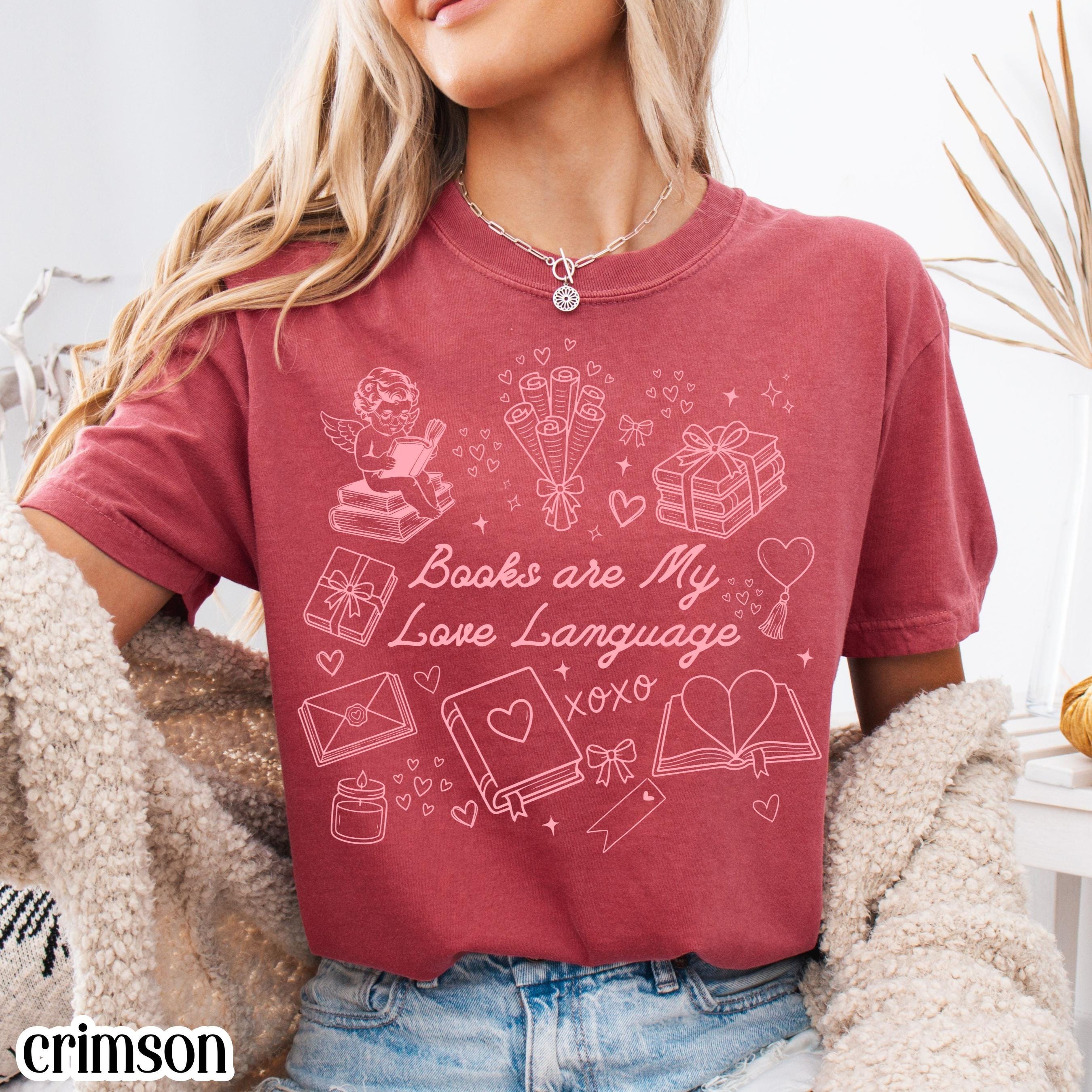 All Booked for Valentine’s Day Book Lover T-Shirt – Reader Cupid Graphic Tee