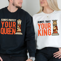 Always Protect Your King Queen Matching Hoodies For Couples