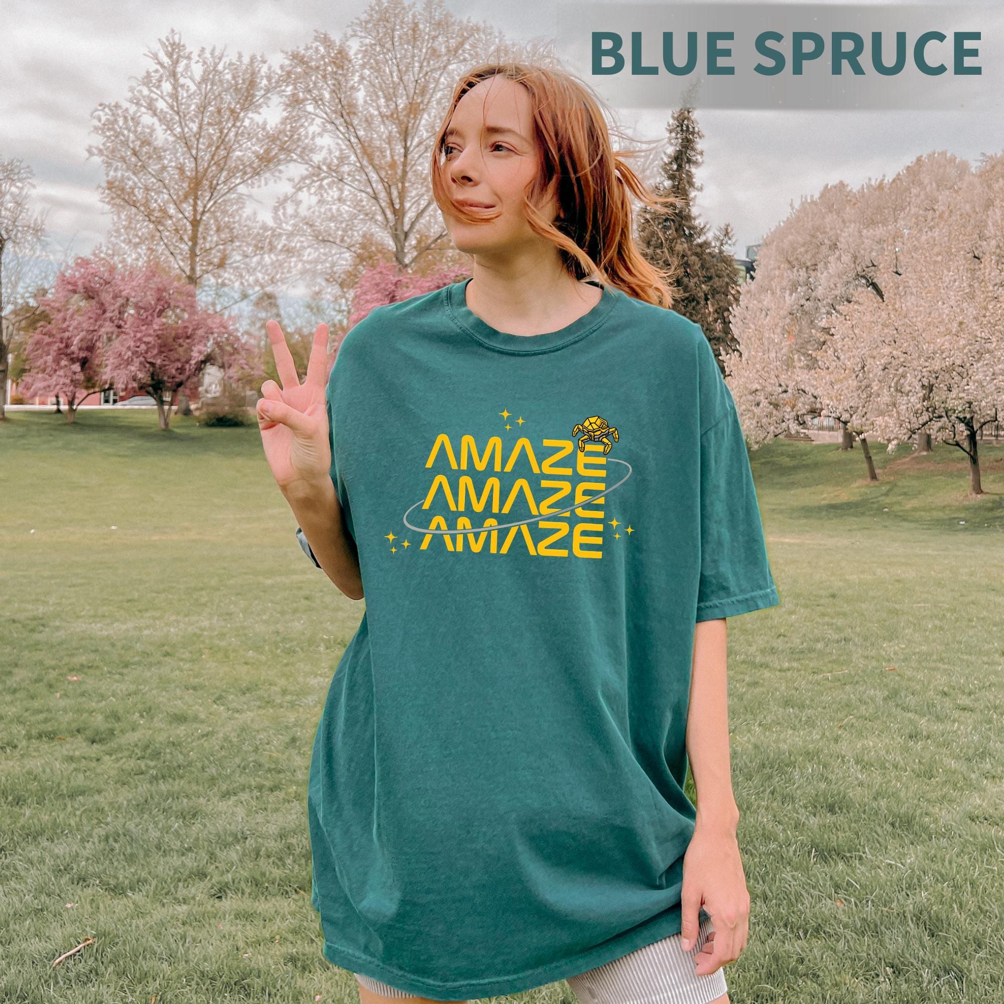 Amaze Amaze Amaze Graphic T-Shirt – Sci-Fi Reader Space Fan Gift Tee