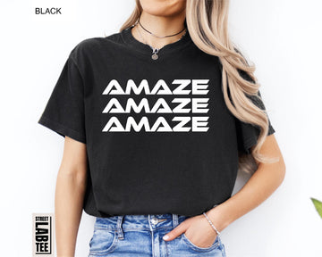 Amaze Amaze Amaze Sci-Fi Graphic T-Shirt – Space Lover Gift Tee