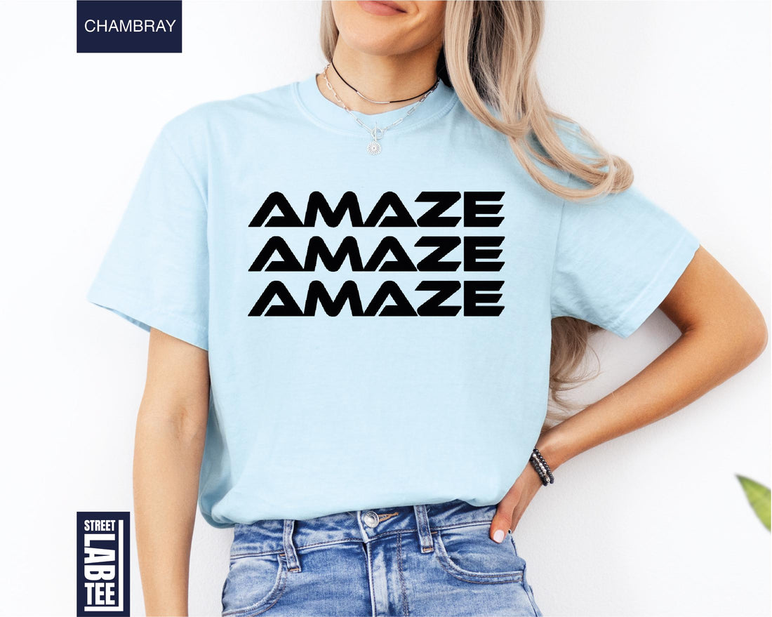 Amaze Amaze Amaze Sci-Fi Graphic T-Shirt – Space Lover Gift Tee