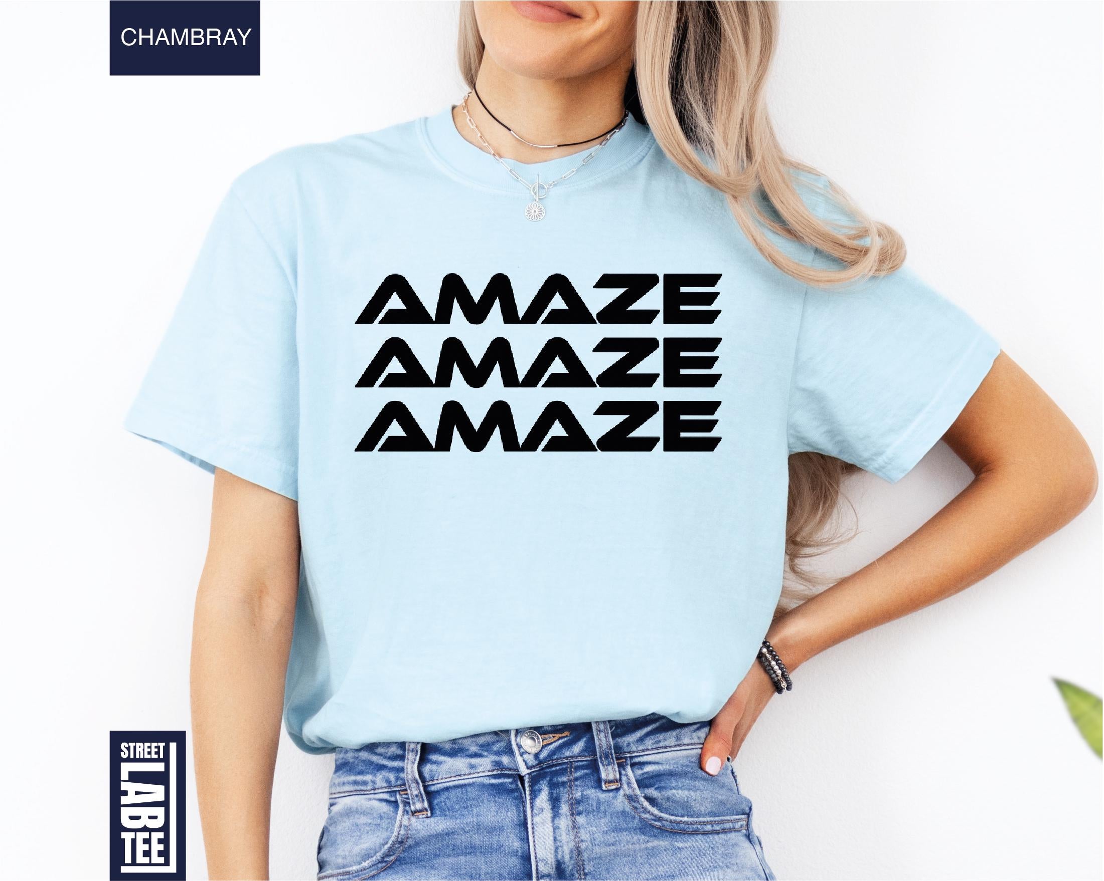 Amaze Amaze Amaze Sci-Fi Graphic T-Shirt – Space Lover Gift Tee