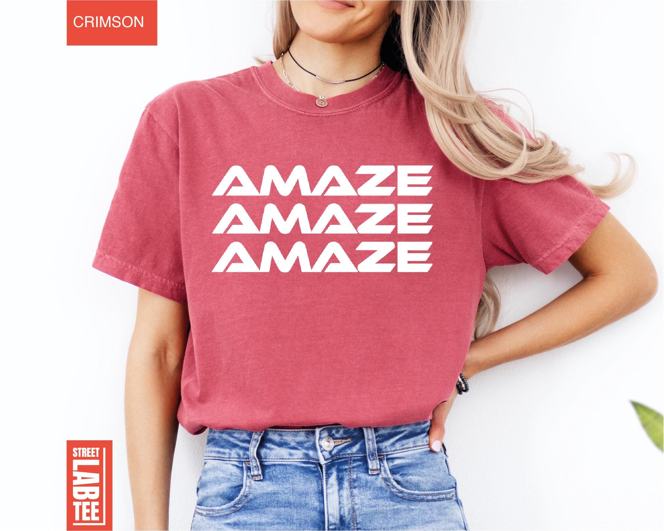 Amaze Amaze Amaze Sci-Fi Graphic T-Shirt – Space Lover Gift Tee
