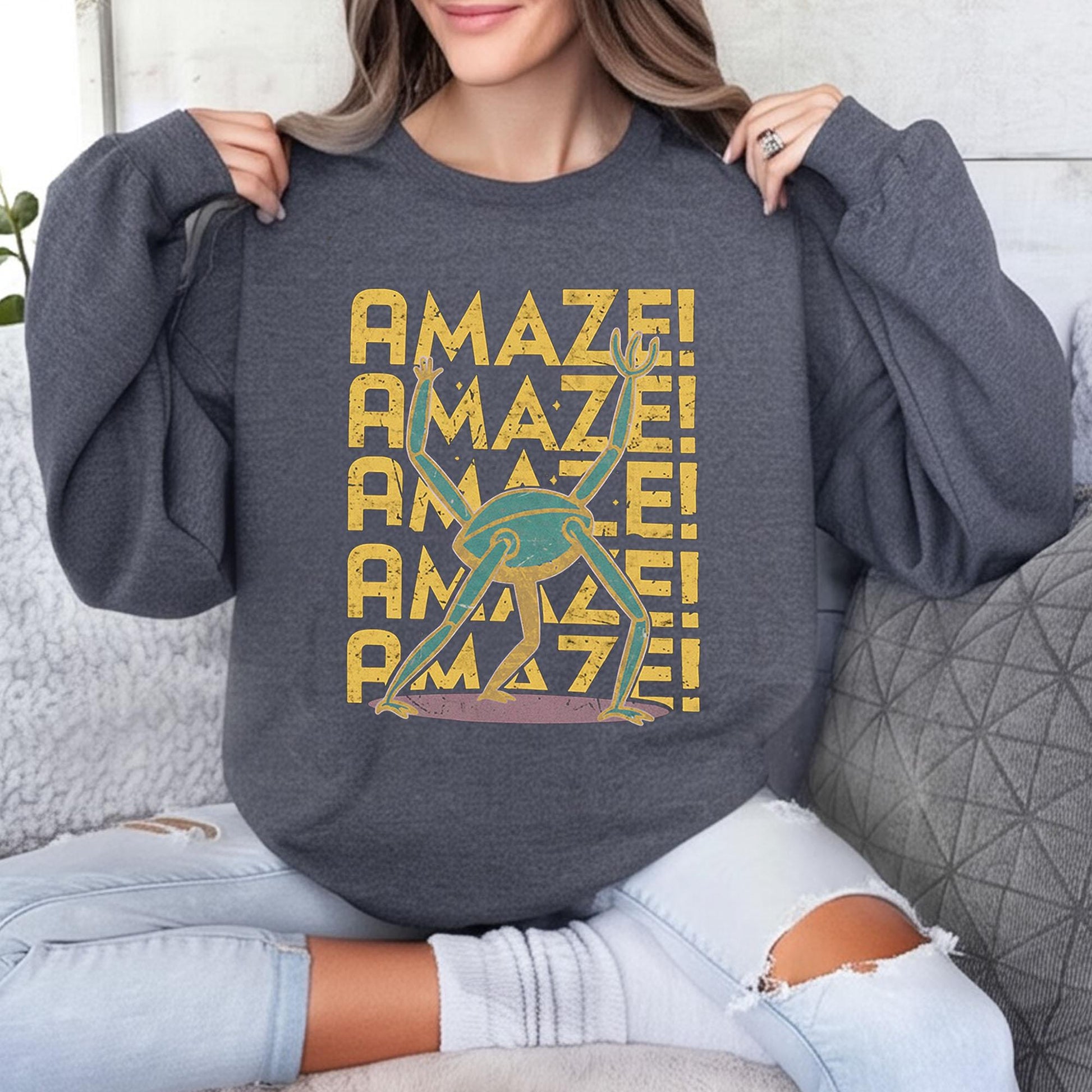 Amaze Amaze Amaze Shirt - Project Hail Mary Rocky Inspired Sci Fi Bookish T-Shirt