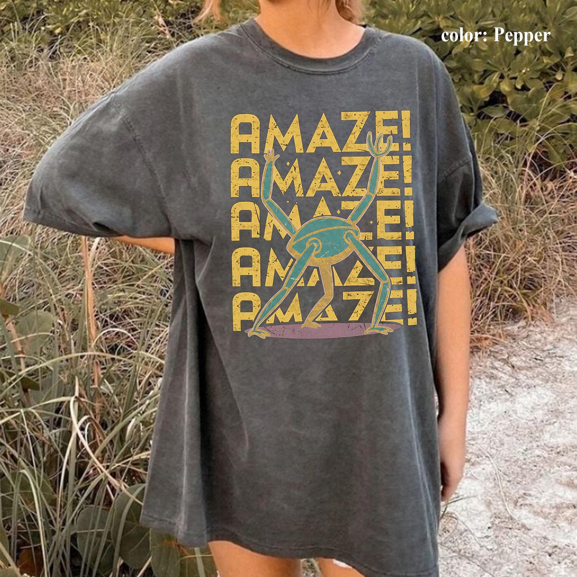Amaze Amaze Amaze Shirt - Project Hail Mary Rocky Inspired Sci Fi Bookish T-Shirt
