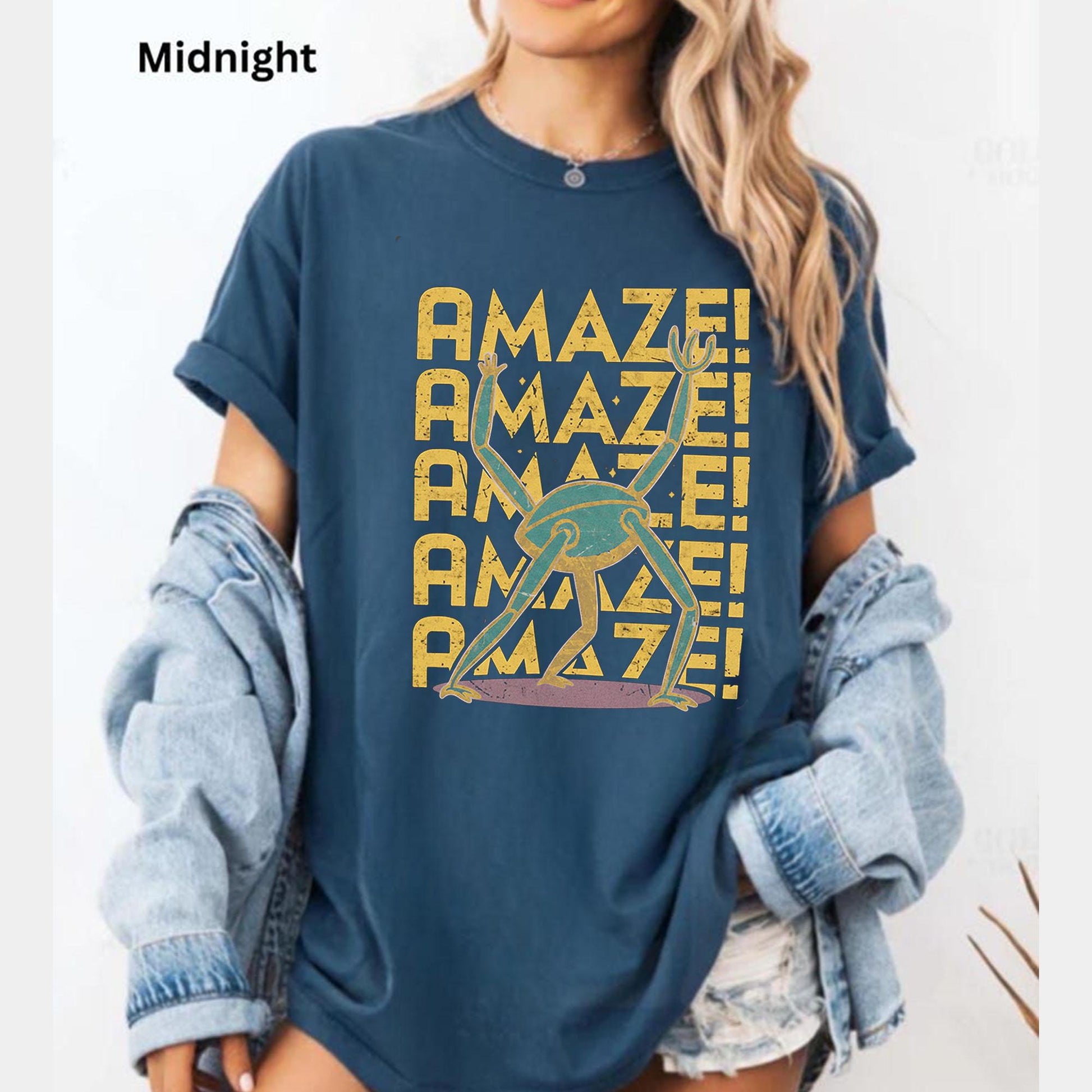 Amaze Amaze Amaze Shirt - Project Hail Mary Rocky Inspired Sci Fi Bookish T-Shirt