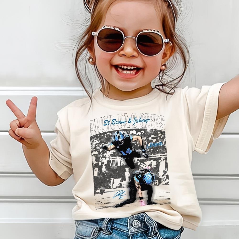 Amon-Ra St. Brown & Jahmyr Gibbs Fan Shirt – Game Day Tee