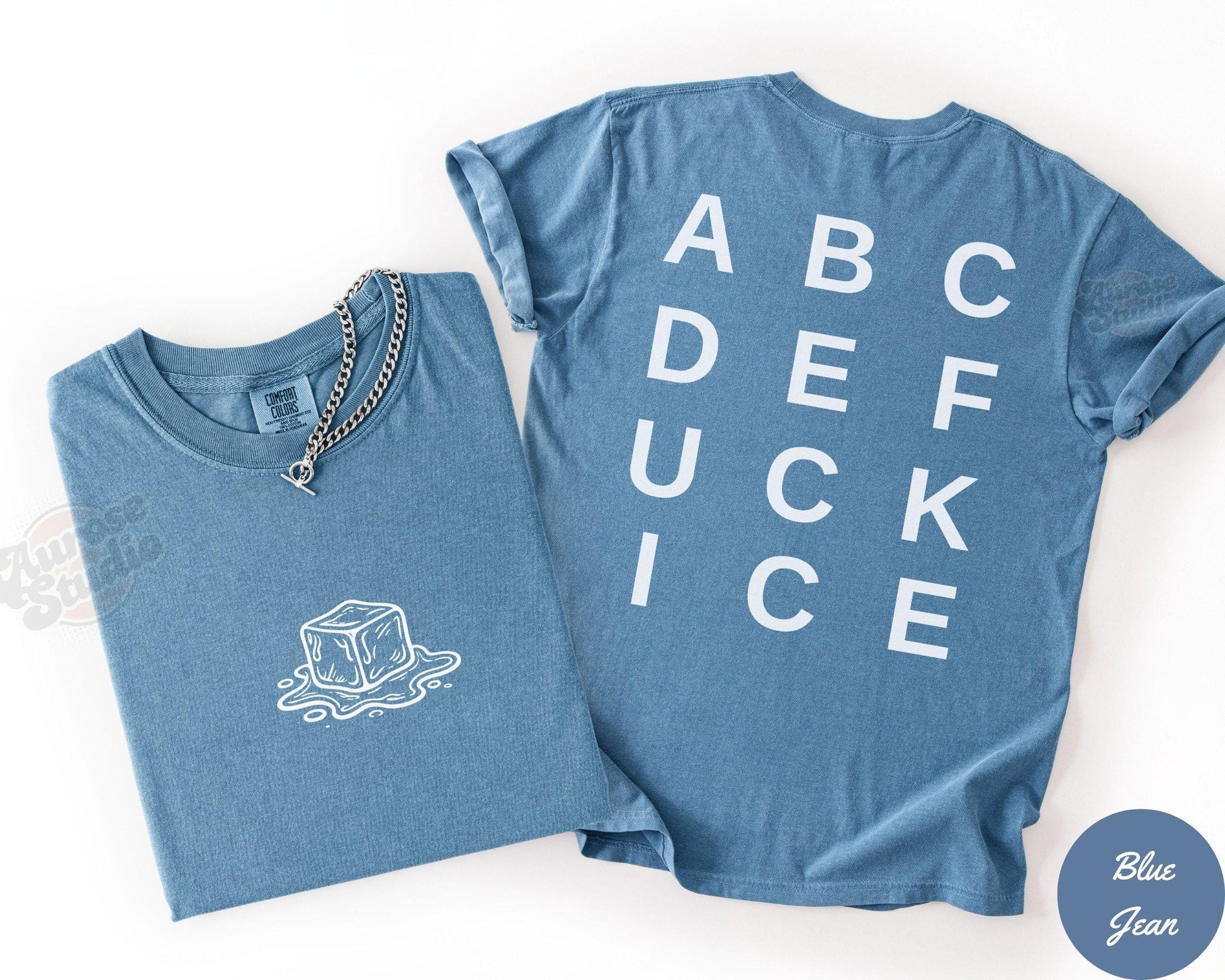 Anti-ICE Melting Ice Graphic T-Shirt – Subtle Abolish ICE Protest Tee