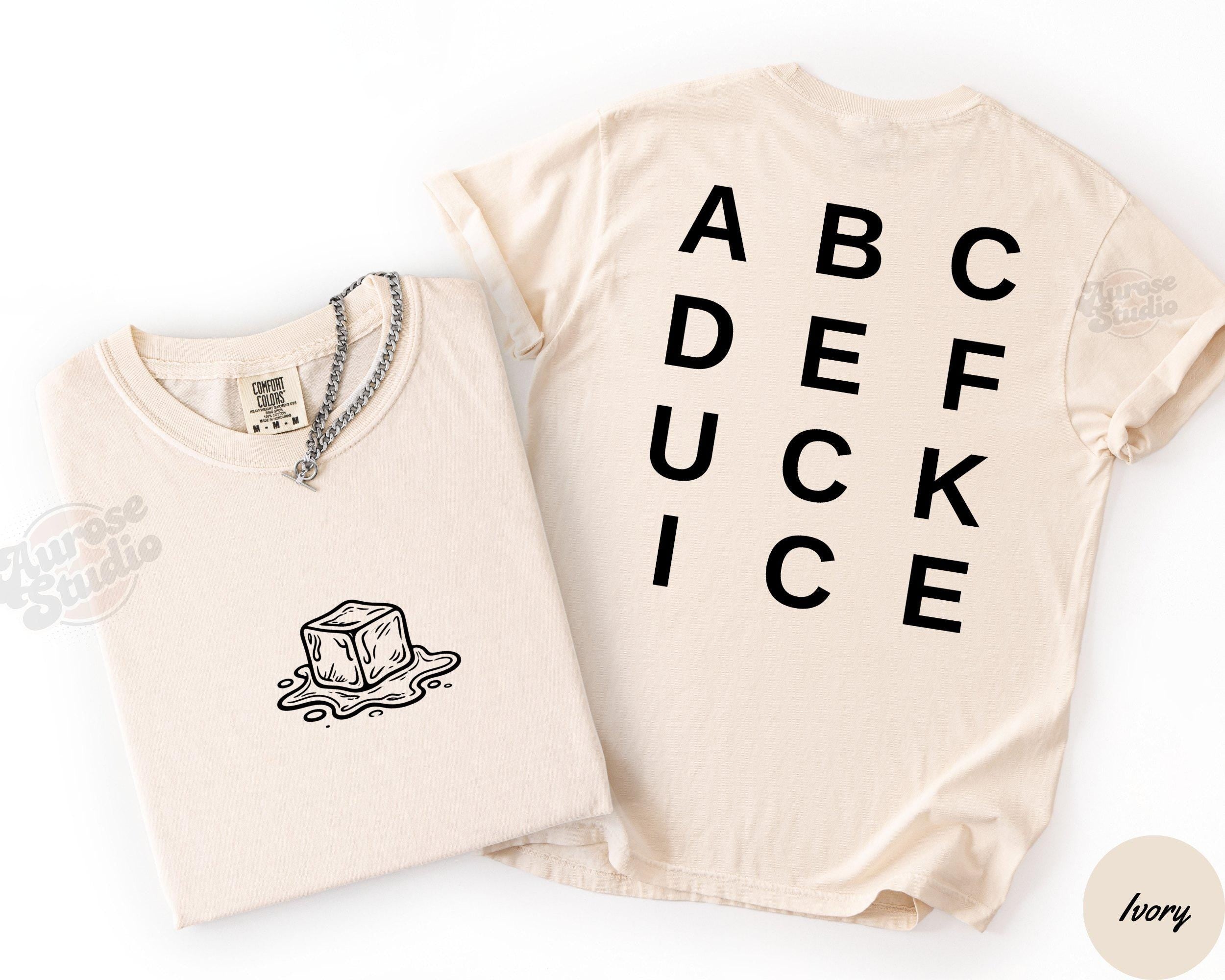 Anti-ICE Melting Ice Graphic T-Shirt – Subtle Abolish ICE Protest Tee