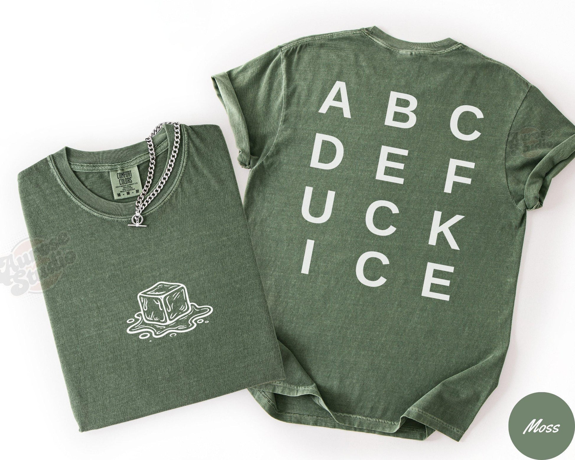 Anti-ICE Melting Ice Graphic T-Shirt – Subtle Abolish ICE Protest Tee