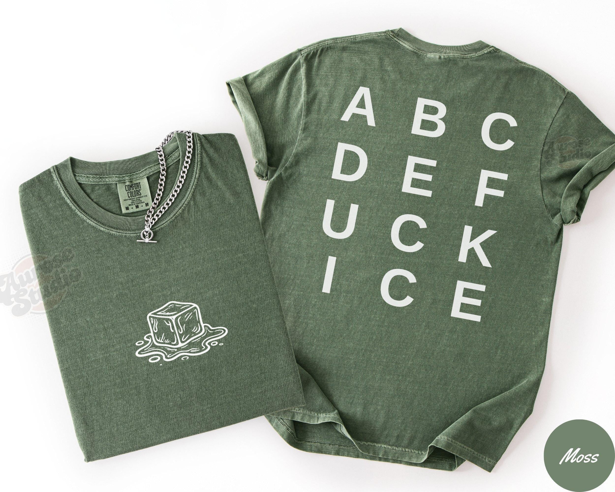 Anti-ICE Melting Ice Graphic T-Shirt – Subtle Abolish ICE Protest Tee