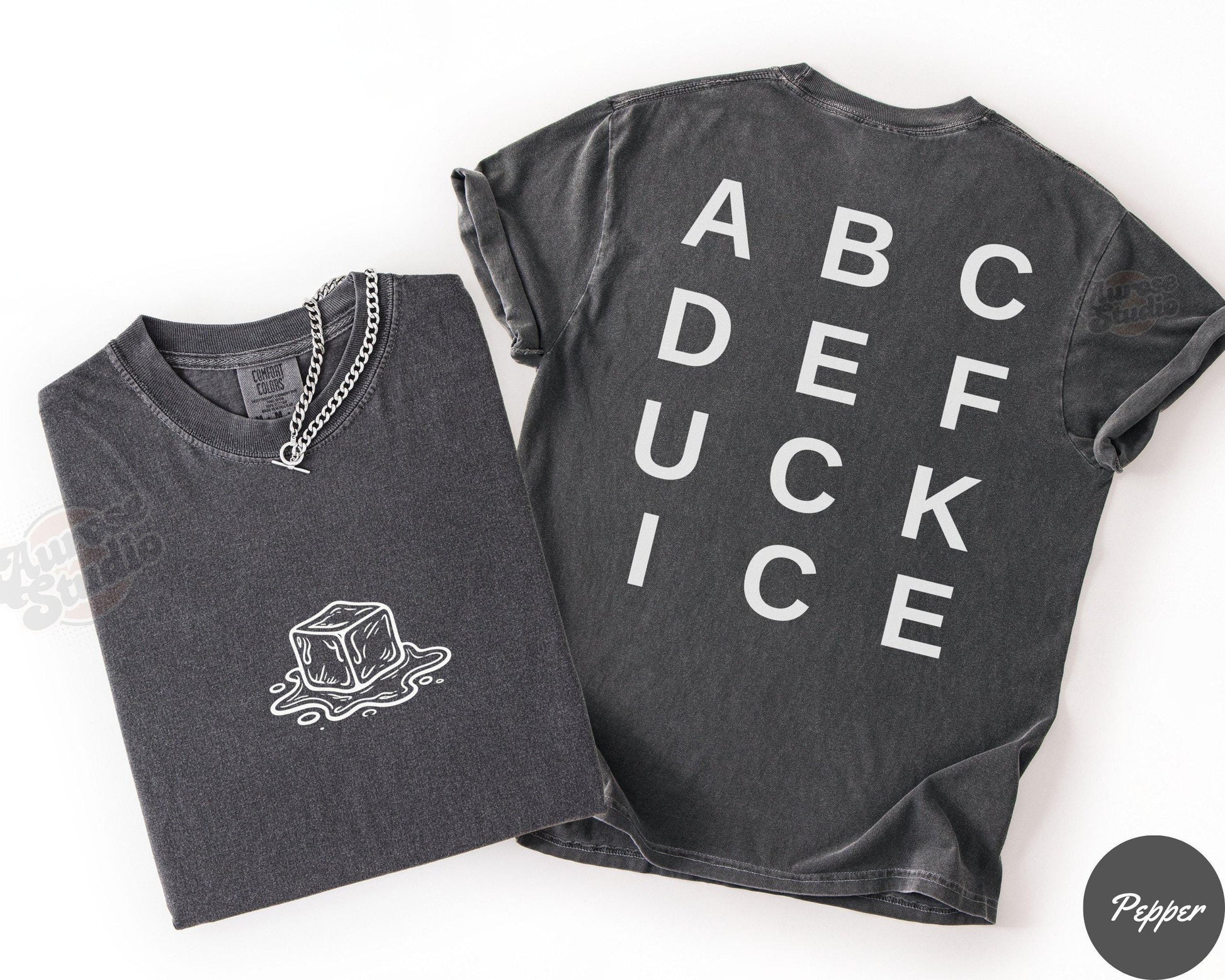 Anti-ICE Melting Ice Graphic T-Shirt – Subtle Abolish ICE Protest Tee