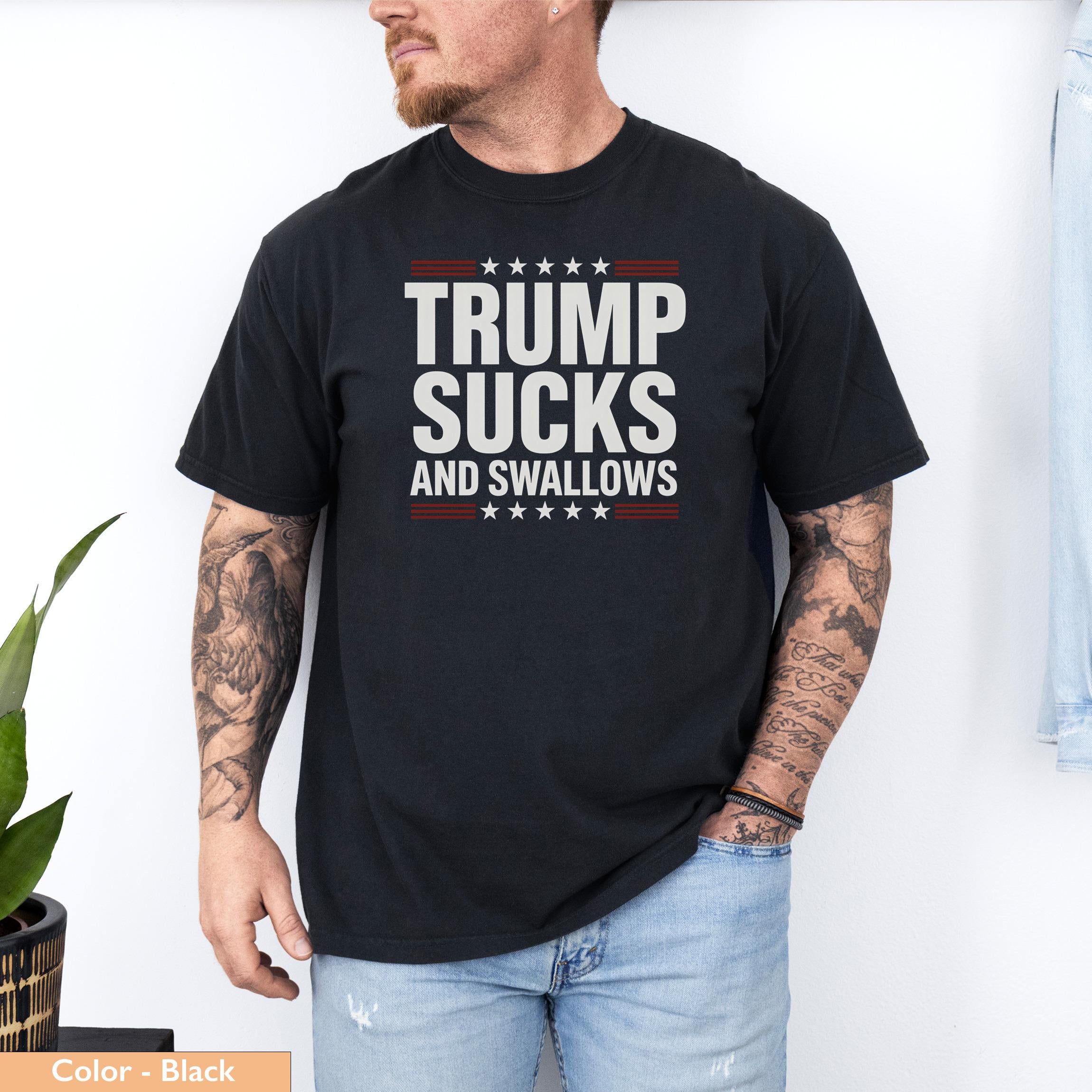 Anti-Trump Graphic Tee – Political Slogan T-Shirt