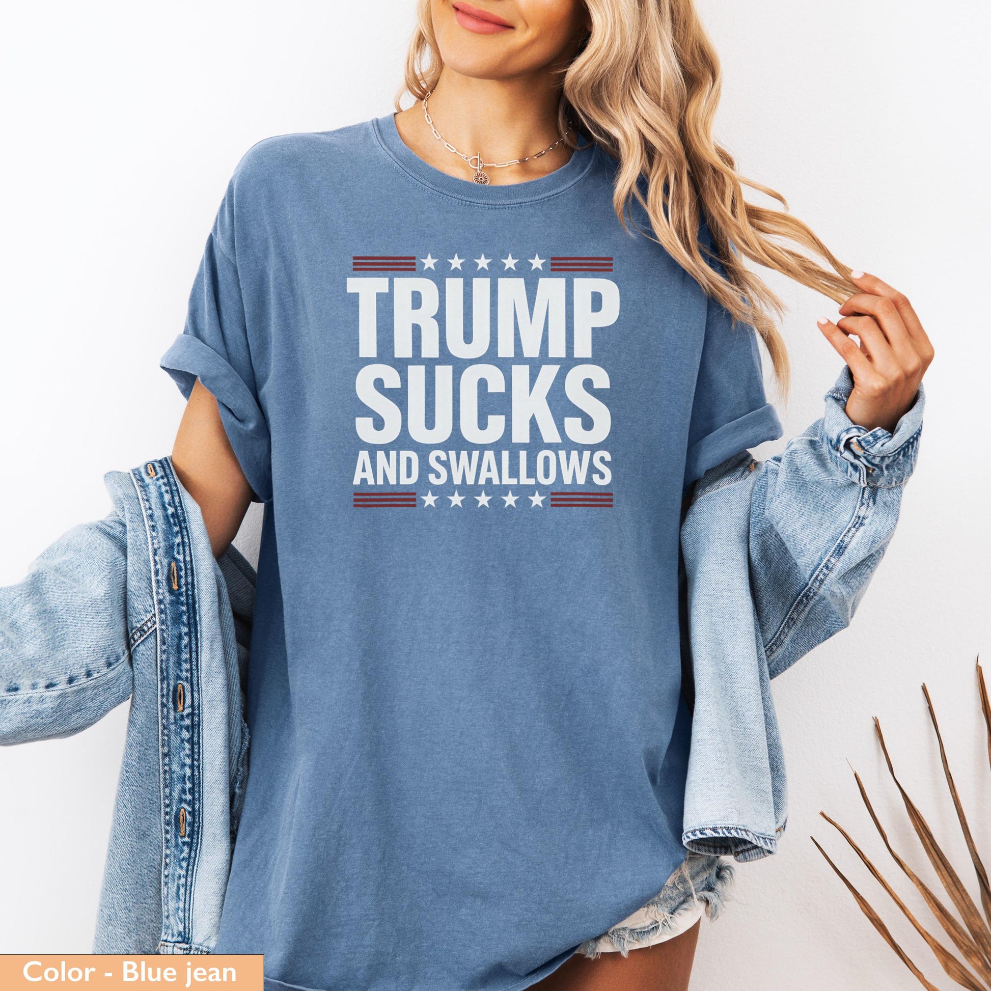 Anti-Trump Graphic Tee – Political Slogan T-Shirt
