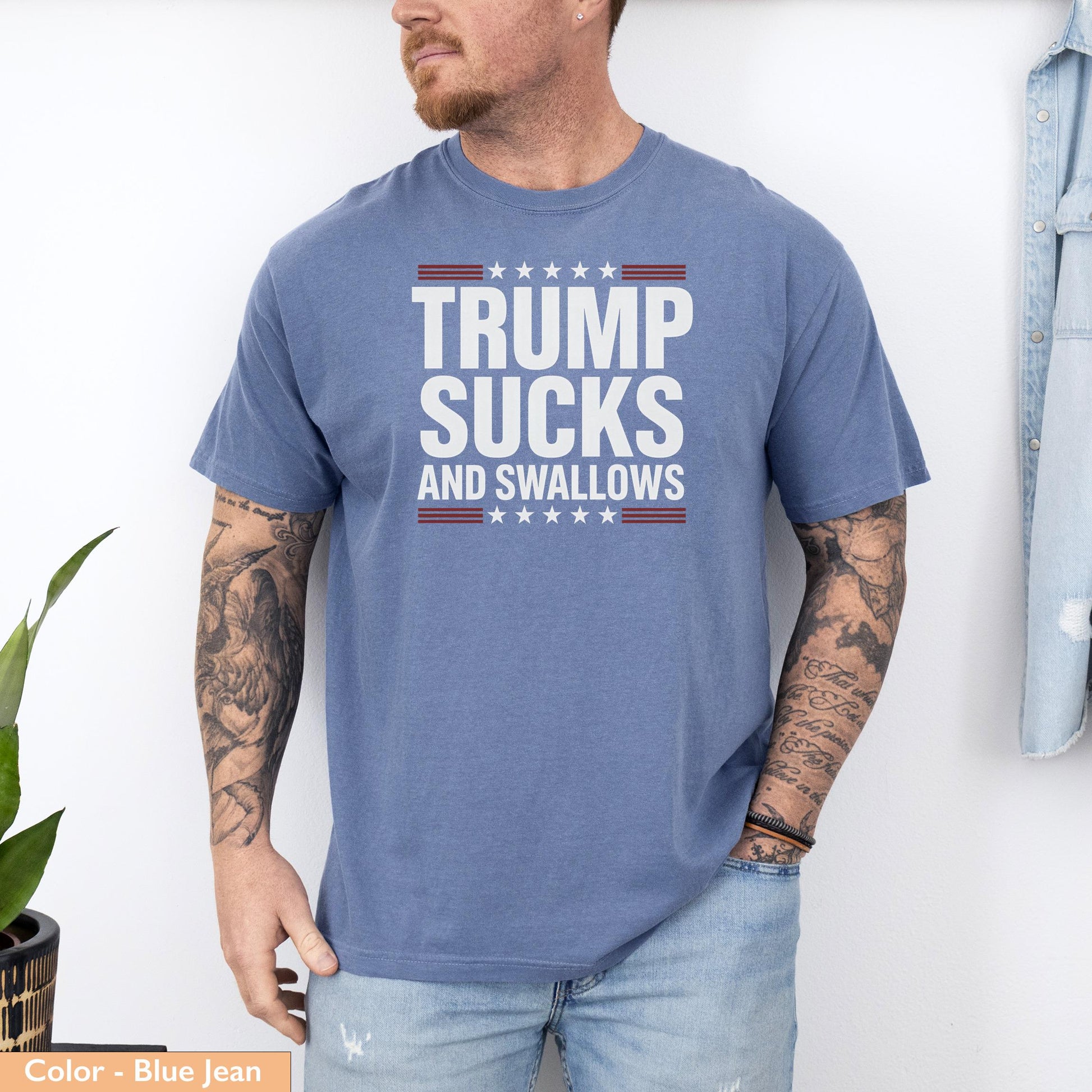Anti-Trump Graphic Tee – Political Slogan T-Shirt