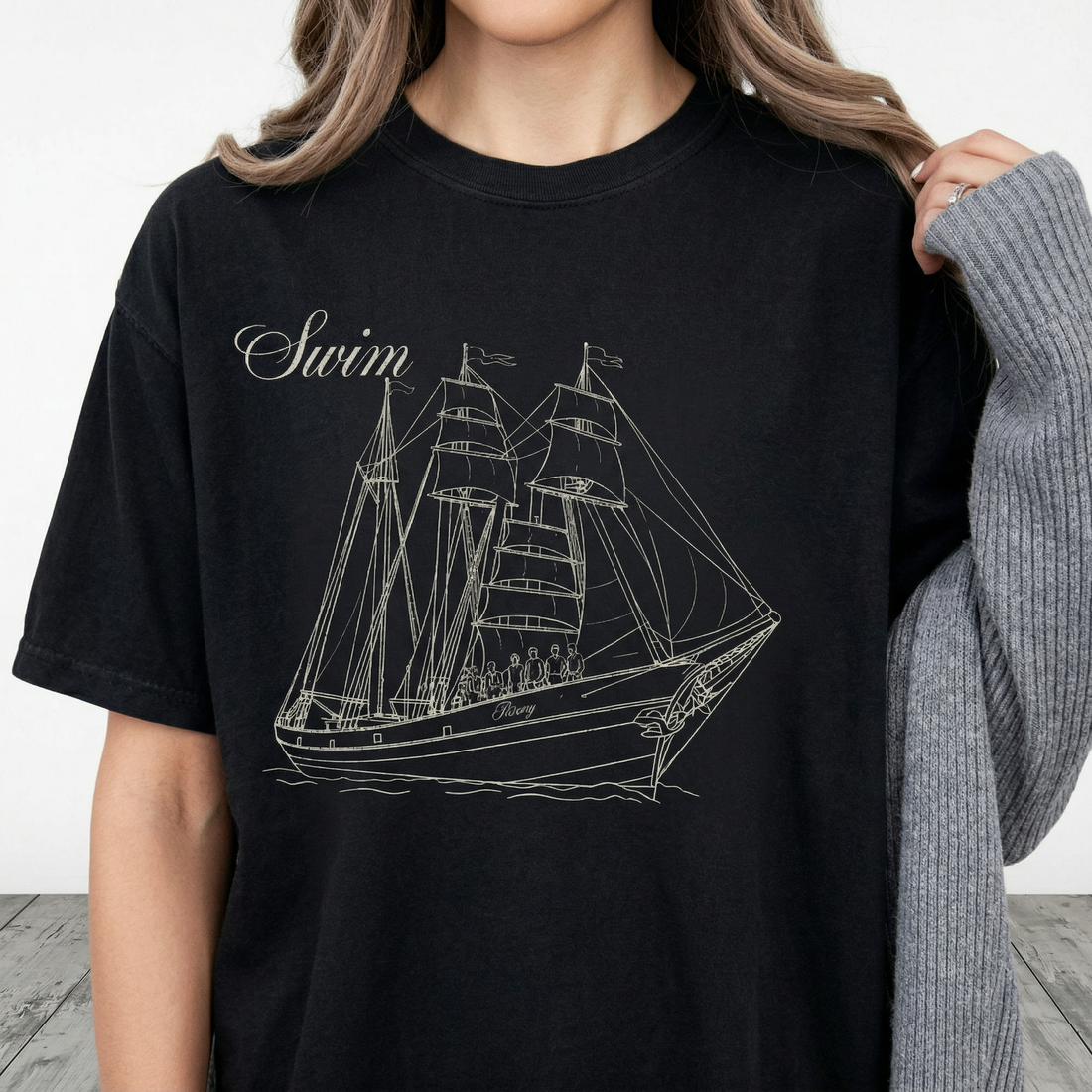 Arirang Swim Track Graphic T-Shirt – Kpop Style Concert Fan Tee