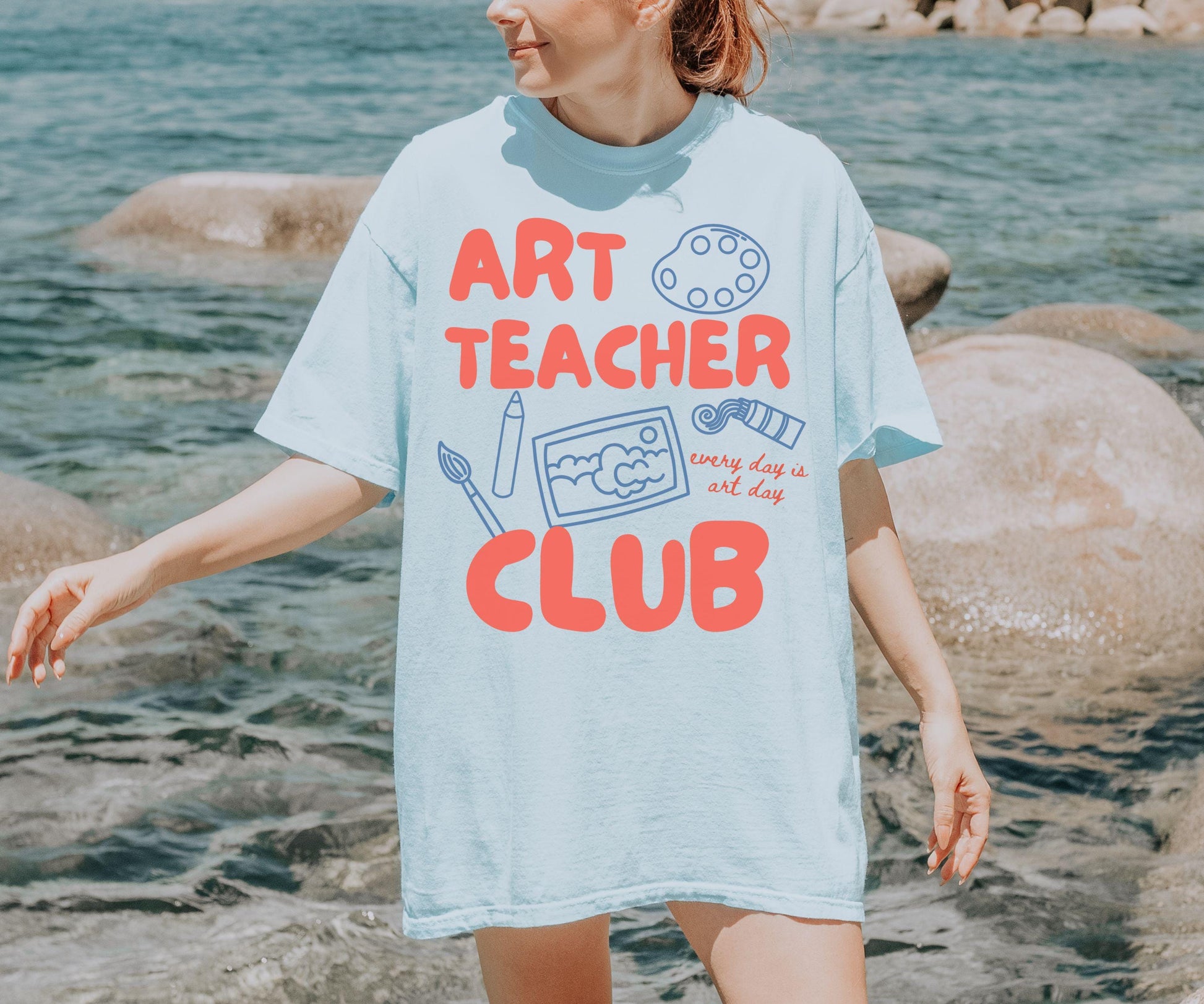 Art Teacher Club T-Shirt – Back to School Teacher Appreciation Gift Tee