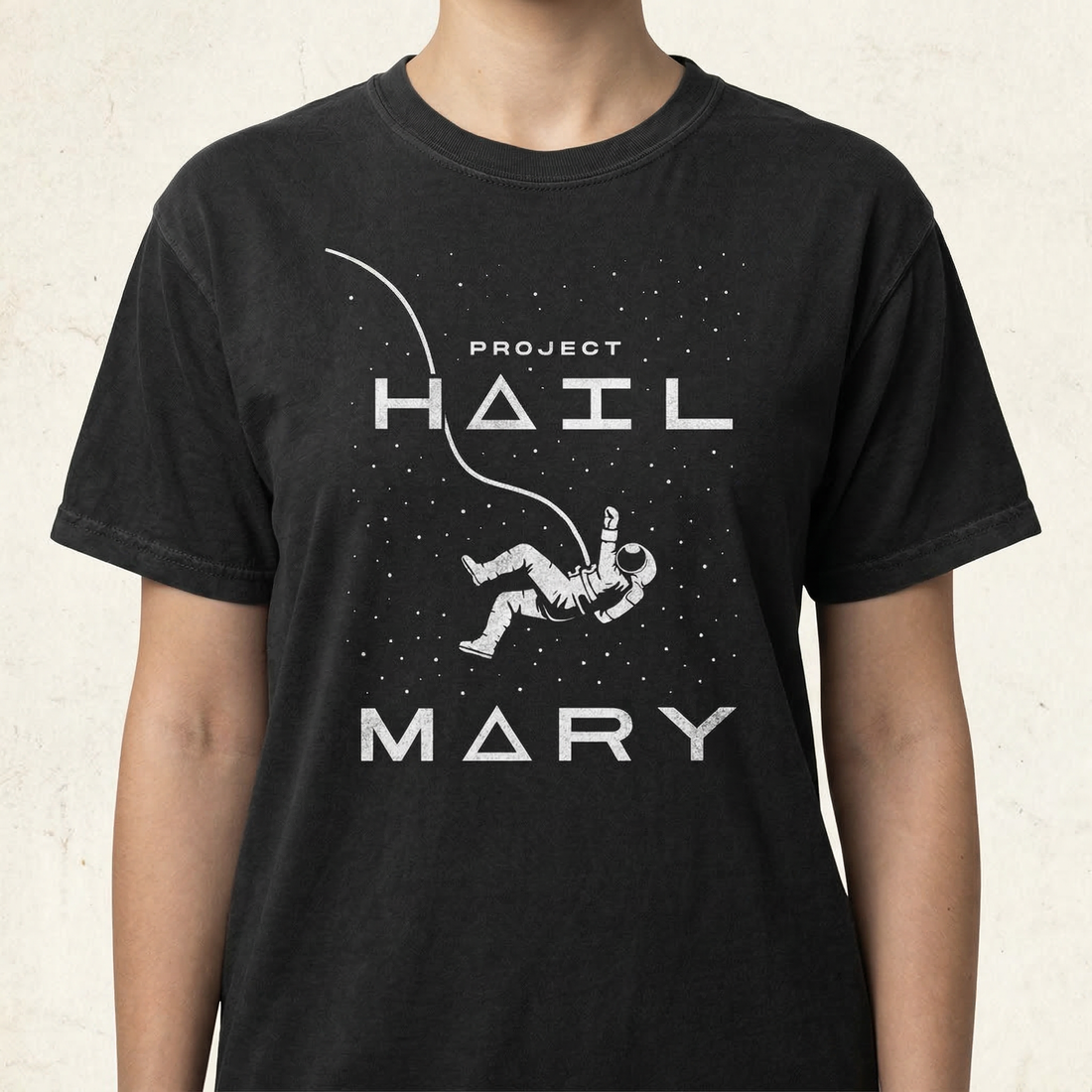 Astronaut Shirt for Women – Cute Project Hail Mary Inspired Space Graphic T-Shirt