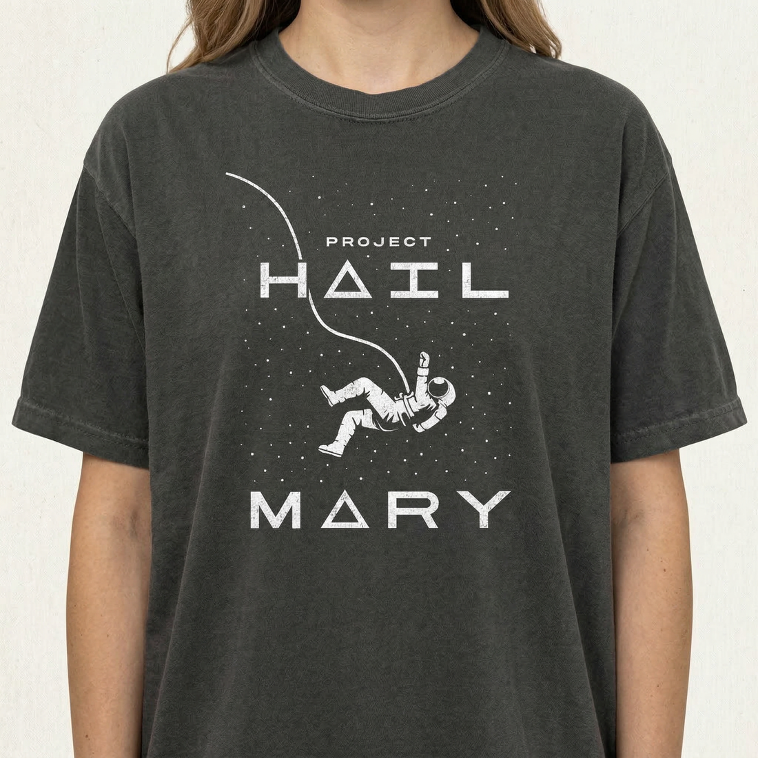Astronaut Shirt for Women – Cute Project Hail Mary Inspired Space Graphic T-Shirt