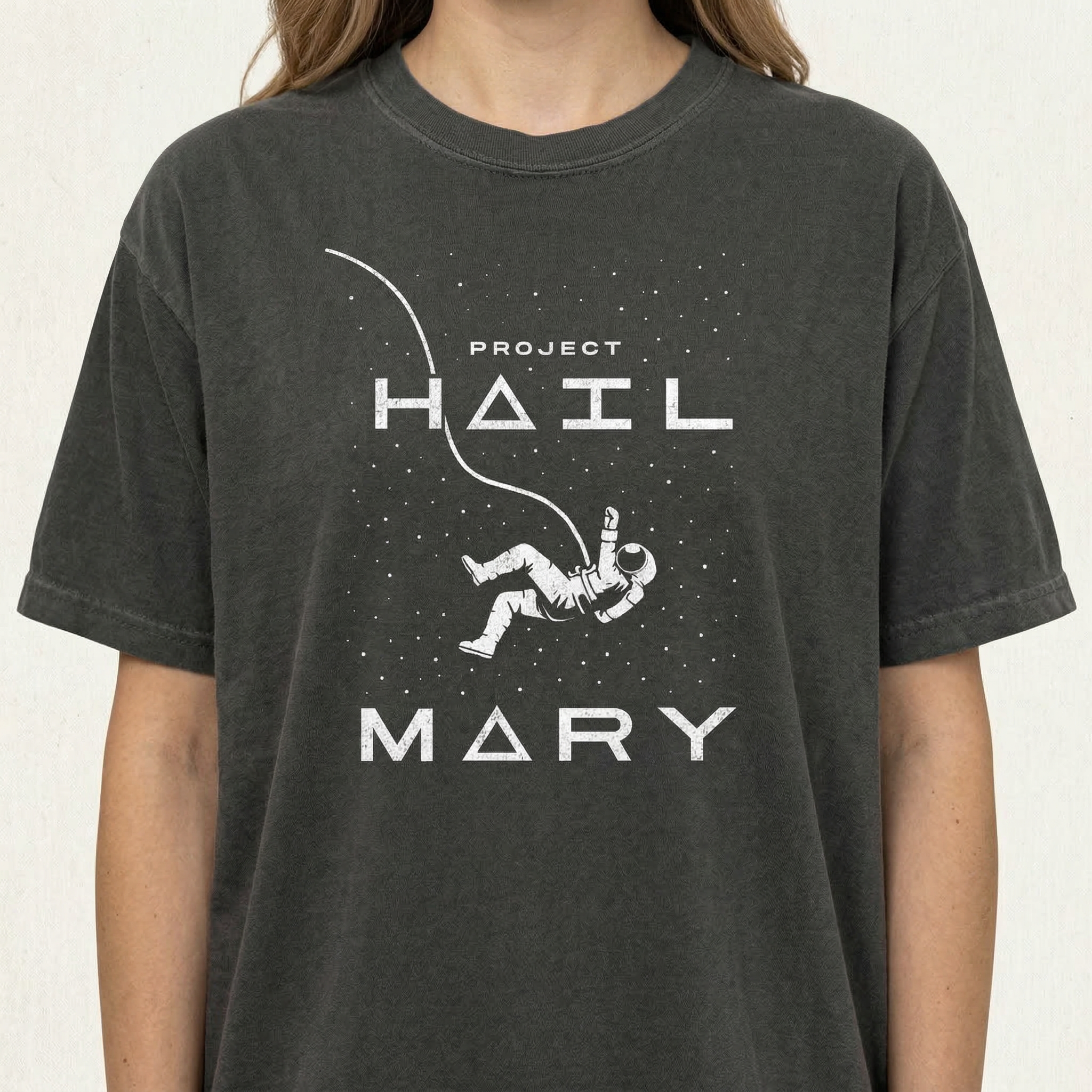 Astronaut Shirt for Women – Cute Project Hail Mary Inspired Space Graphic T-Shirt