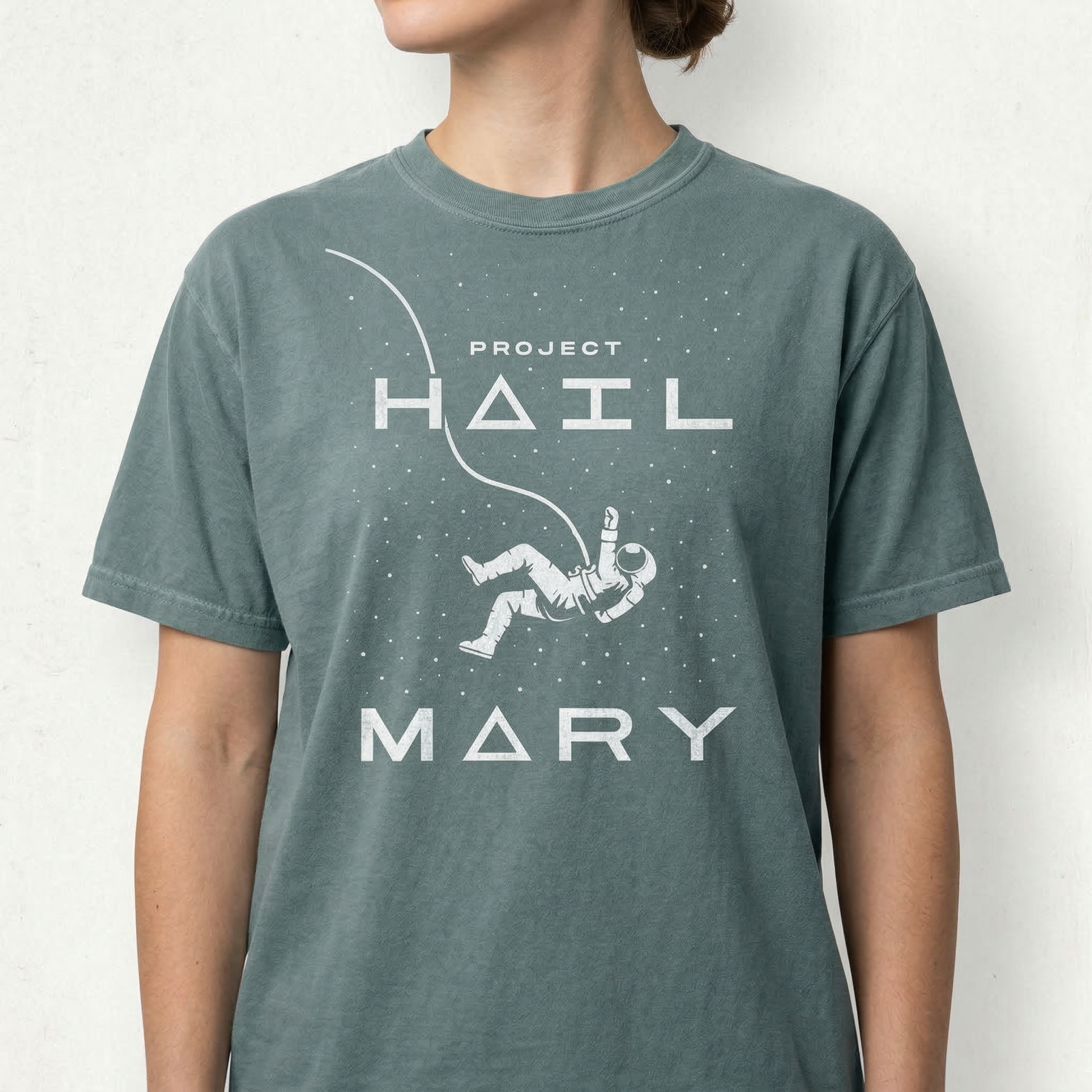 Astronaut Shirt for Women – Cute Project Hail Mary Inspired Space Graphic T-Shirt